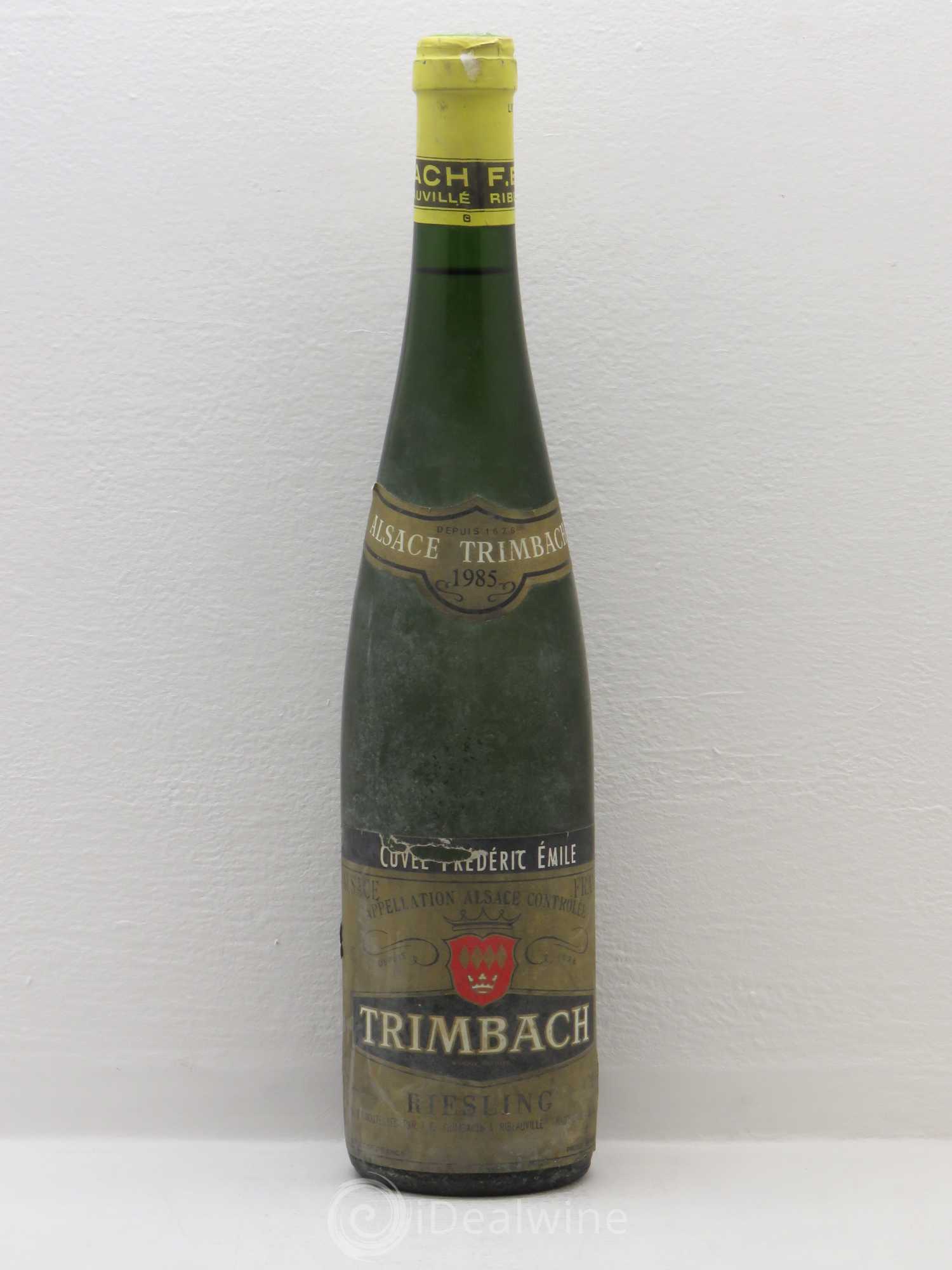 Alsace Riesling Cuvée Frédéric Emile Trimbach (Domaine) 1985 - Lot de 1 bouteille - 0