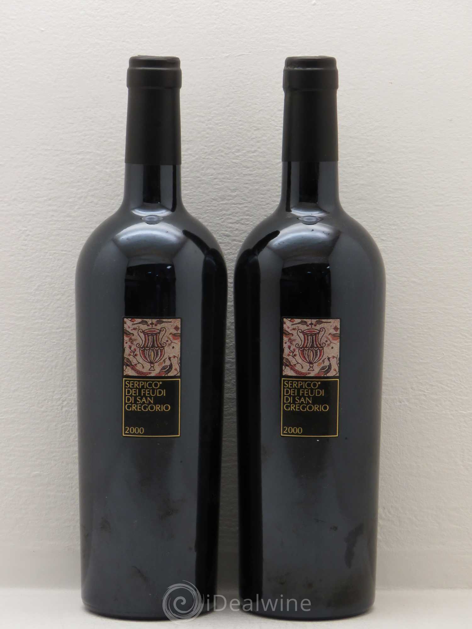 Italie Irpina Rosso IGT Feudi di San Gregorio Serpico 2000 - Posten von 2 Flaschen - 0