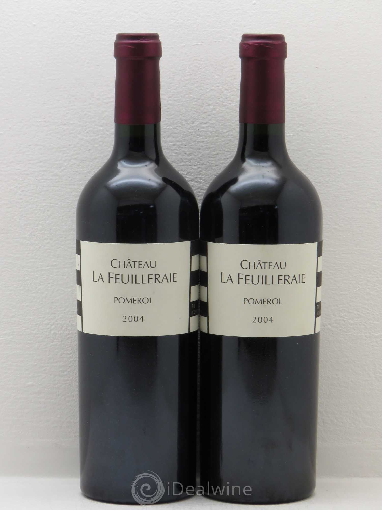 Pomerol Château La Feuilleraie 2004 - Posten von 2 Flaschen - 0