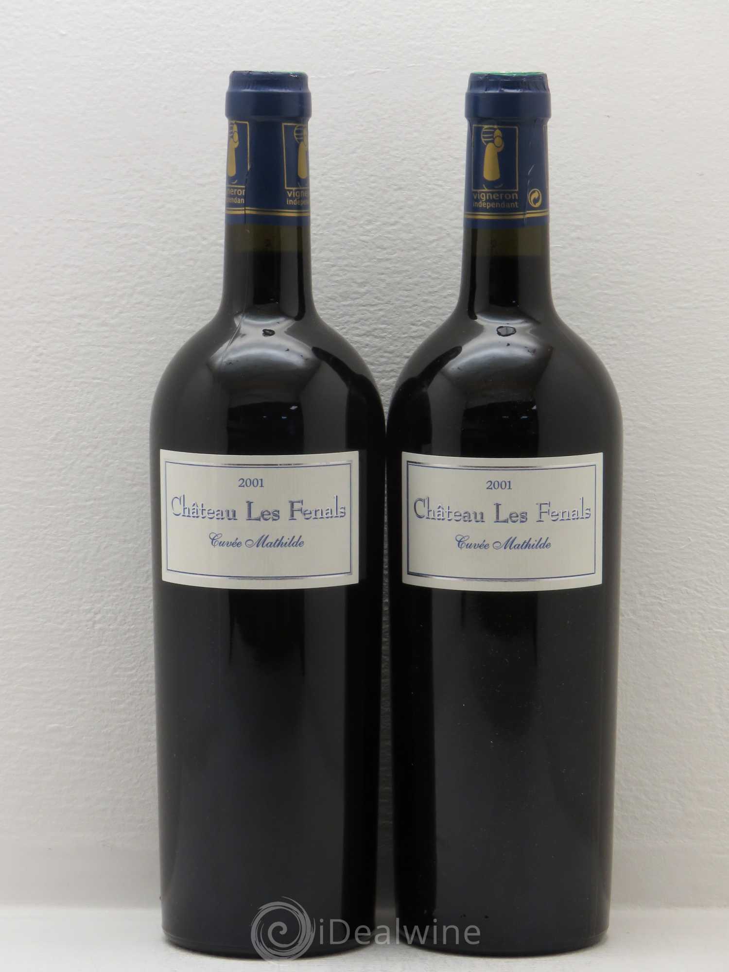 Fitou Champ des Soeurs Cuvée Mathilde Château Les Fenals 2001 - Lot de 2 bouteilles - 0