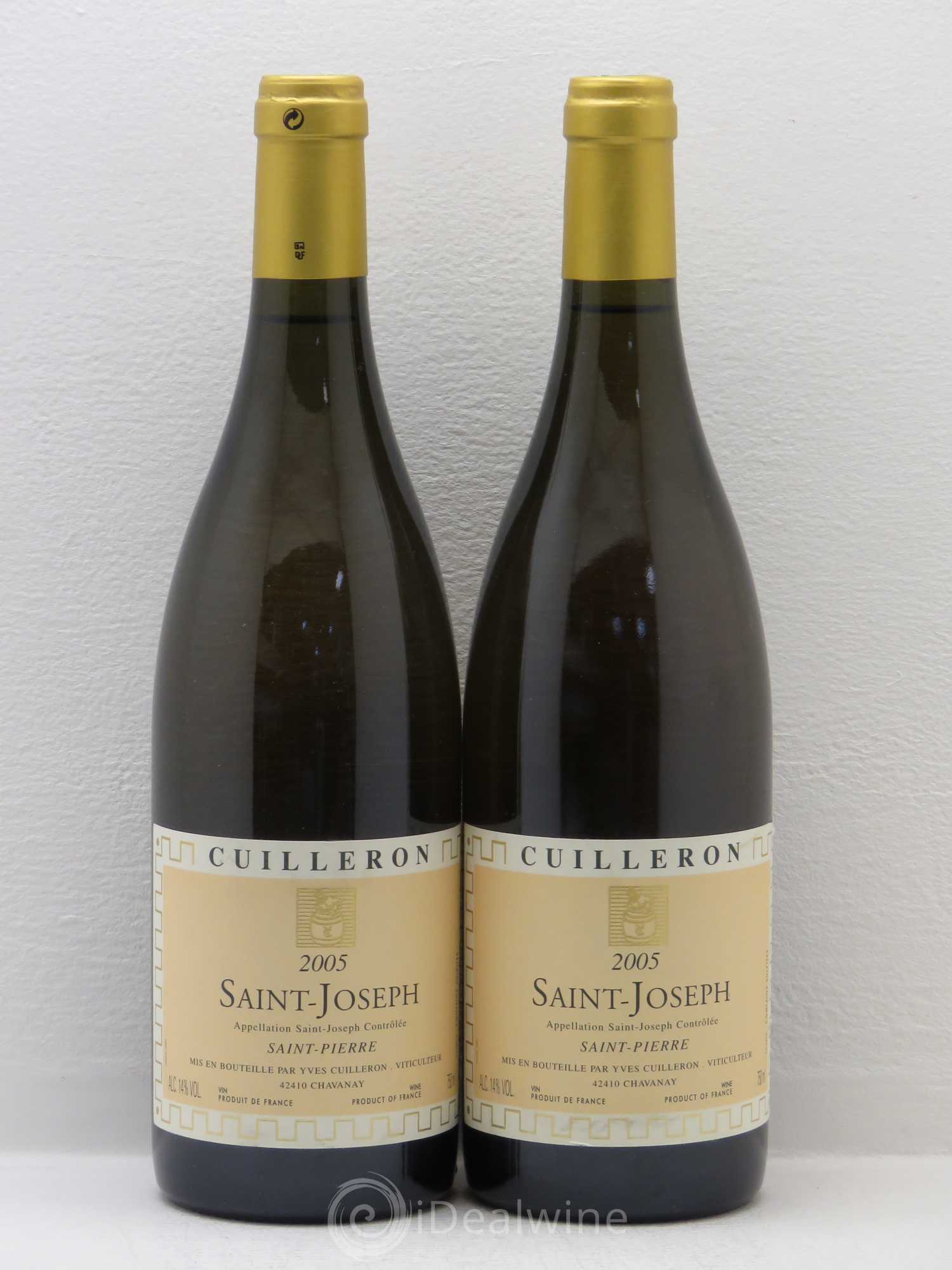 Saint-Joseph Domaine Cuilleron Cuvee Pierre 2005 - Posten von 2 Flaschen - 0