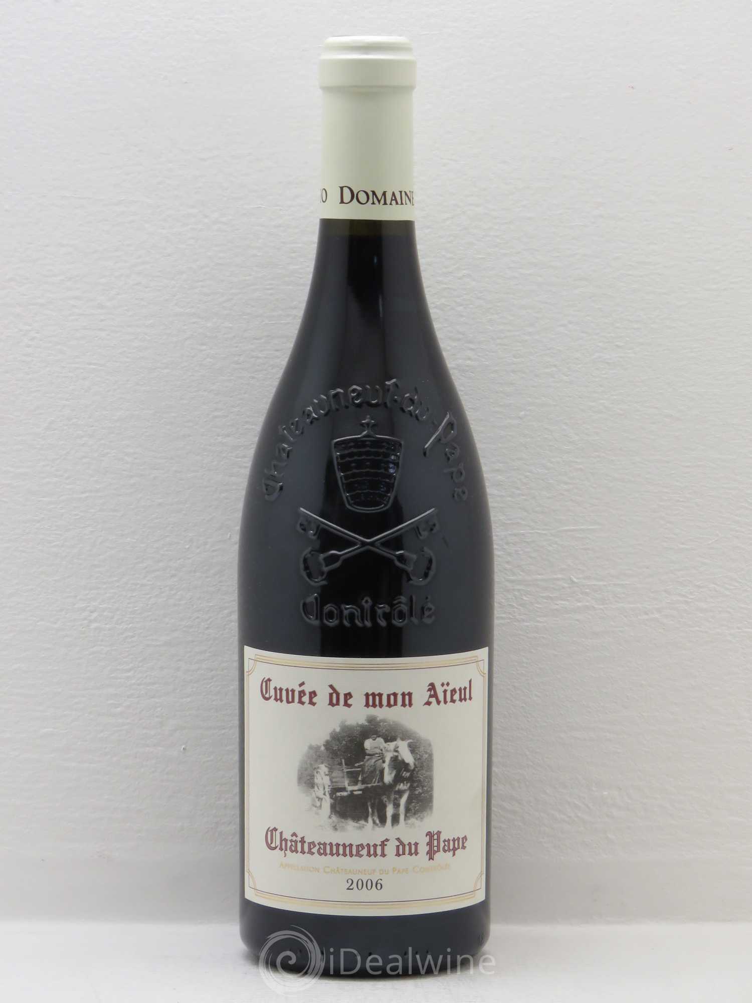 Châteauneuf-du-Pape Cuvée de mon Aïeul Pierre Usseglio & Fils 2006 - Lot de 1 bouteille - 0