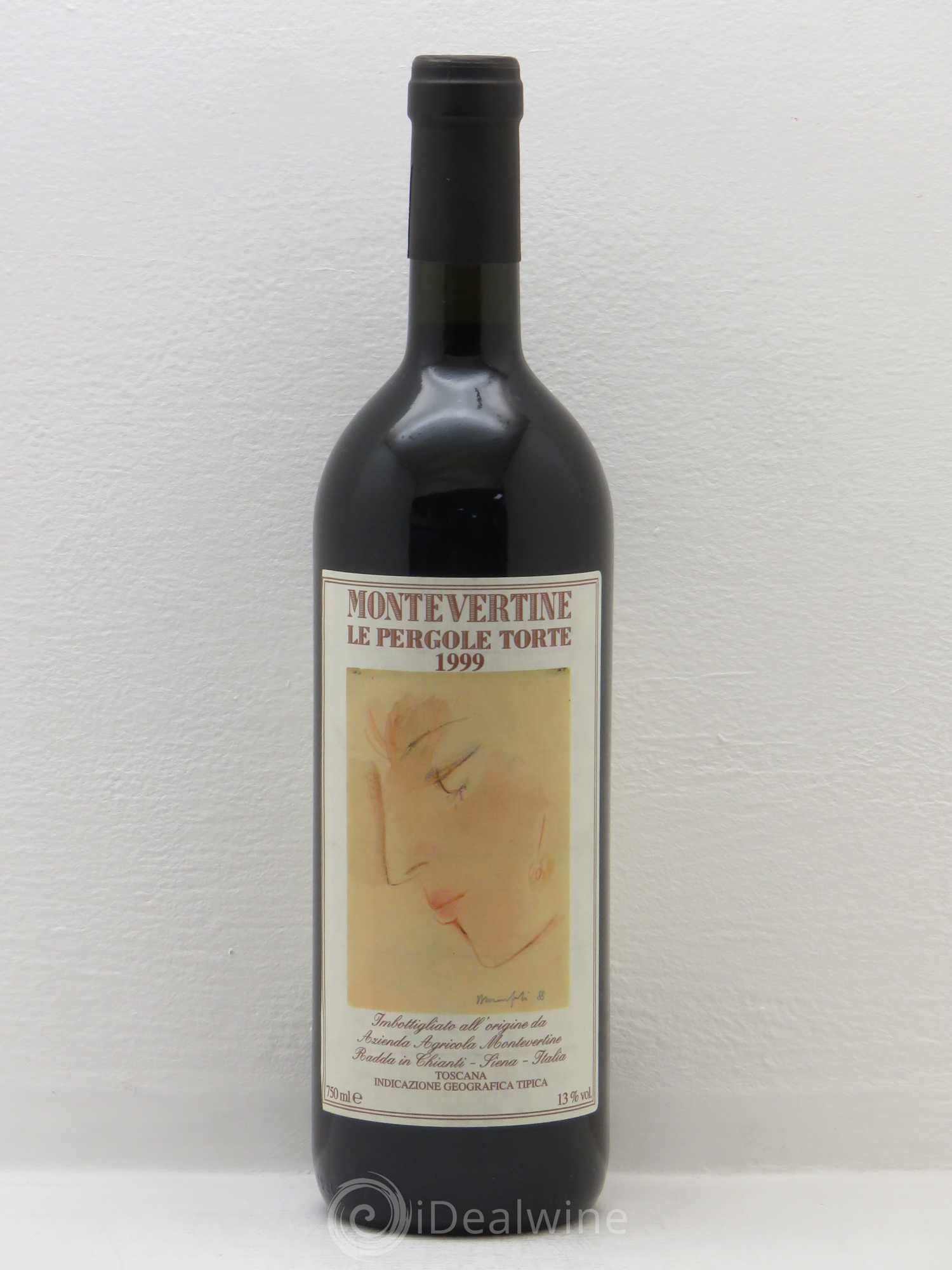 Toscana IGT Montevertine Le Pergole Torte Famille Manetti 1999 - Lot de 1 bouteille - 0