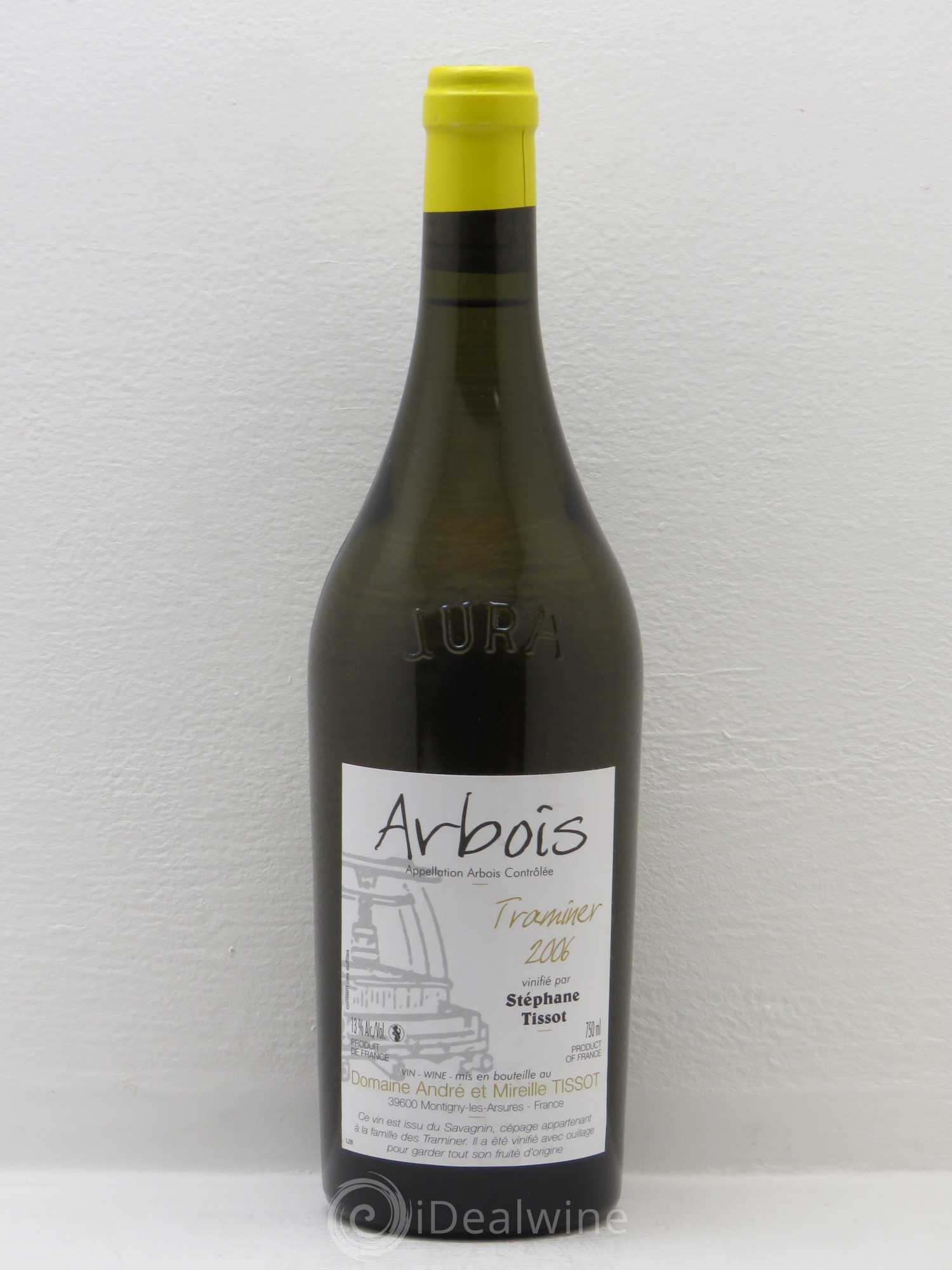 Arbois André&Mireille Tissot Traminer Savagnin Ouille 2006 - Posten von 1 Flasche - 0