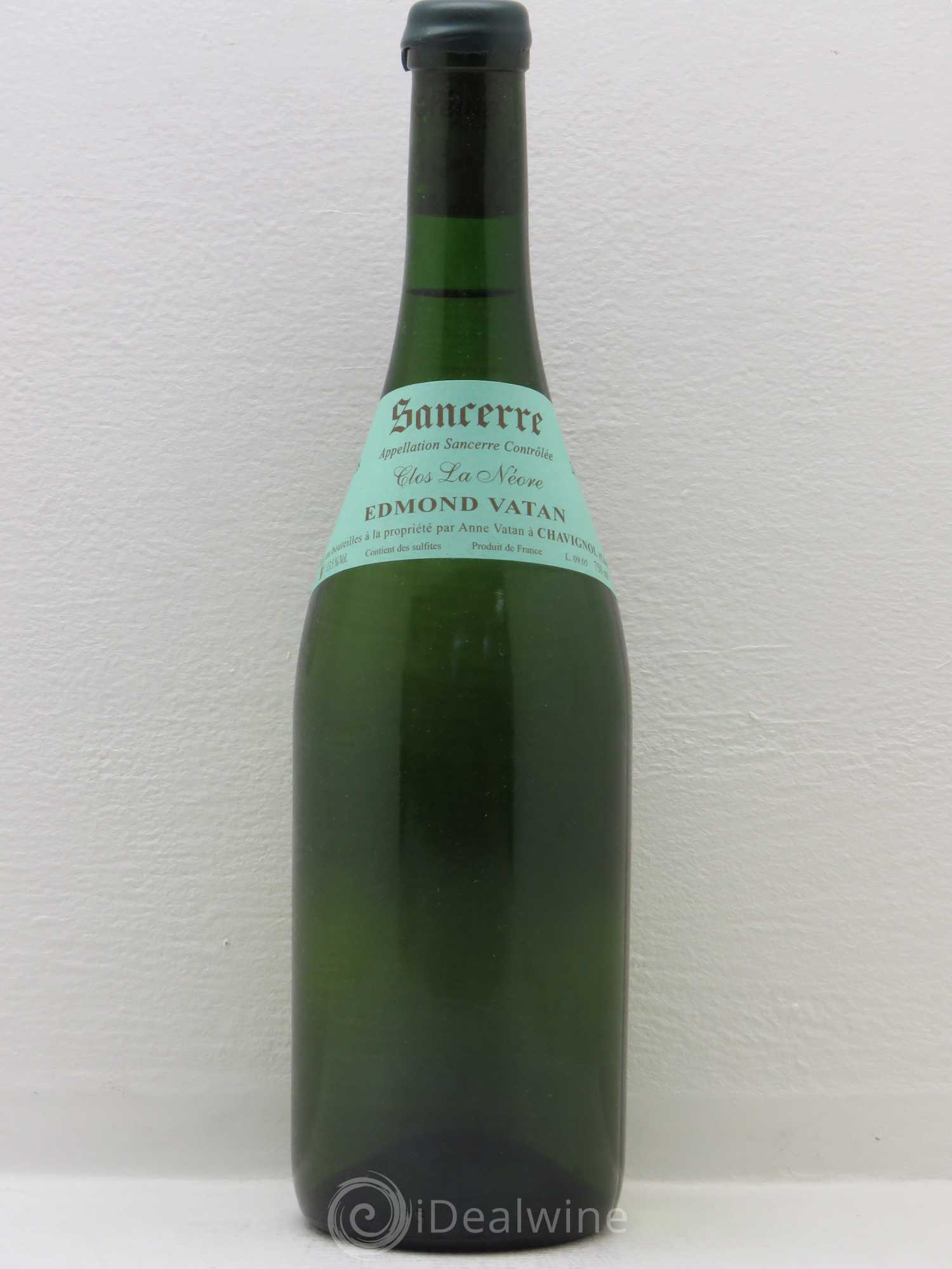 Sancerre Clos la Neore Edmond Vatan 2008 - Lot de 1 bouteille - 0
