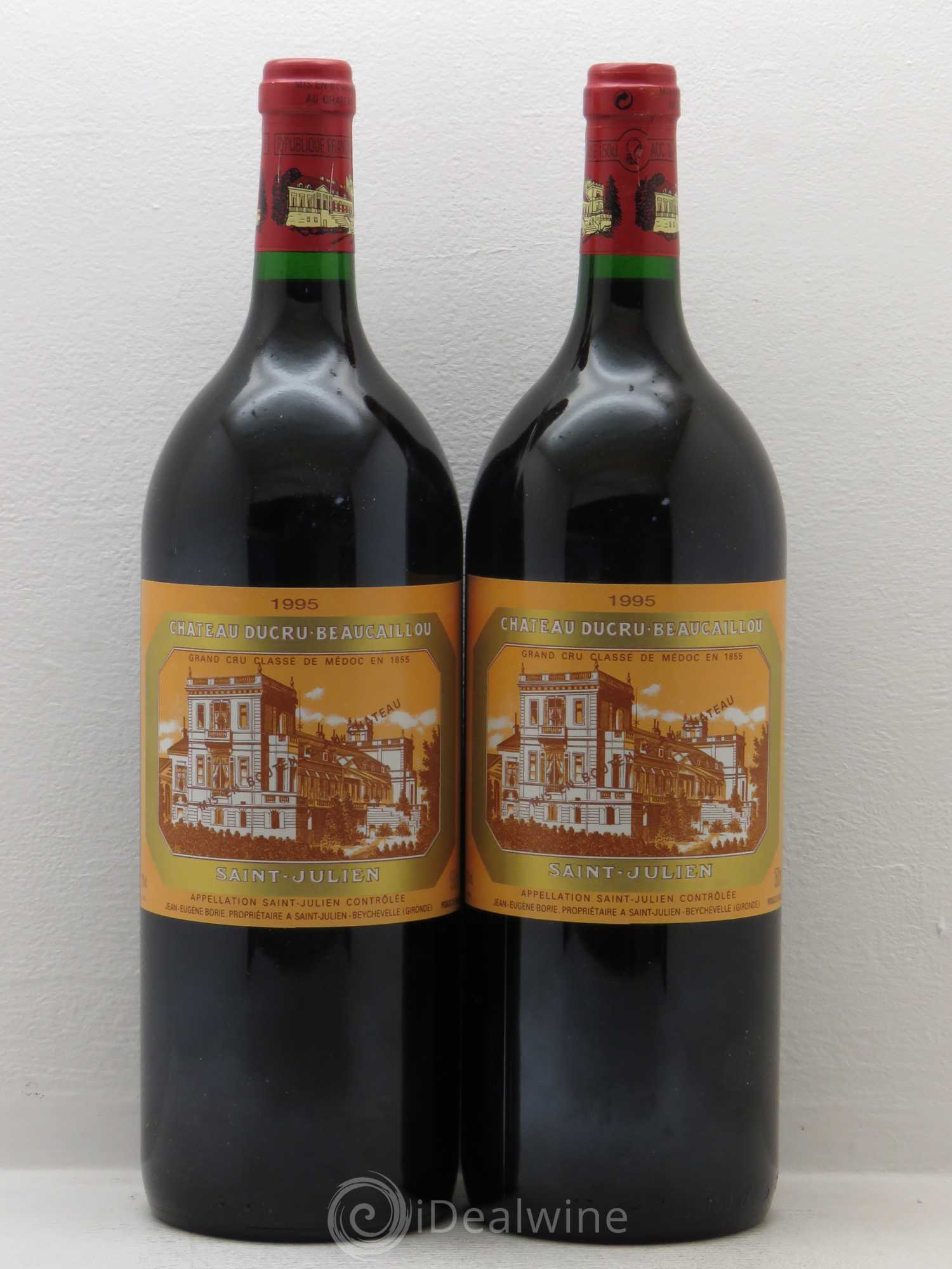 Château Ducru Beaucaillou 2ème Grand Cru Classé 1995 - Lot de 2 magnums - 0