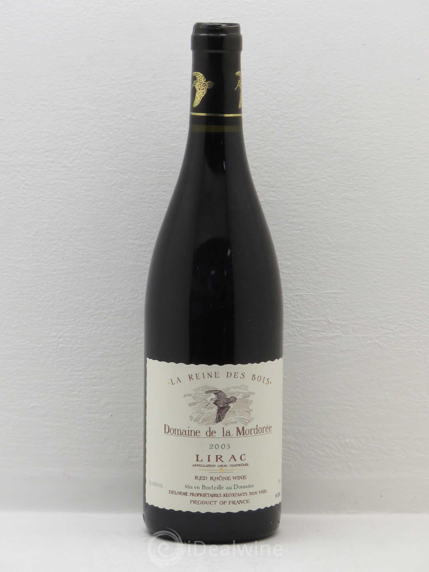 Lirac Cuvée Reine des Bois La Mordorée (Domaine de) 2005 - Lot de 1 bouteille - 0