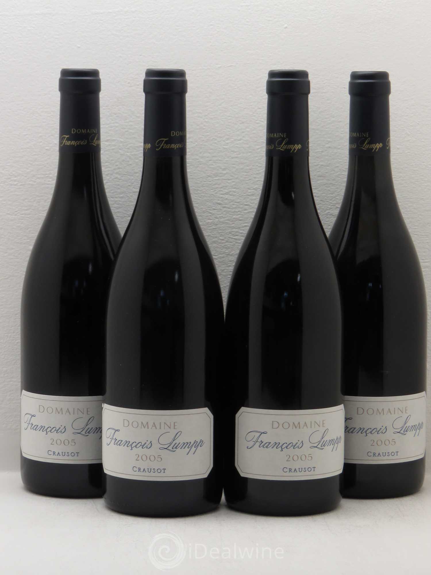 Givry 1er Cru Crausot François Lumpp (Domaine) 2005 - Lot de 4 bouteilles - 0