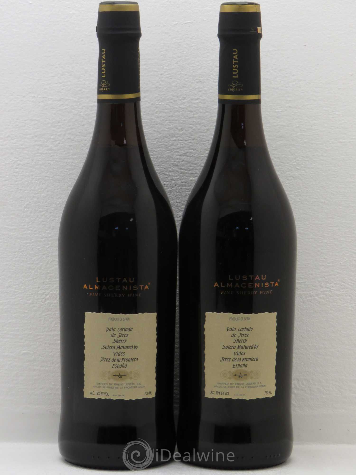 Espagne Jerez Lustau Almacenista Sherry - Posten von 2 Flaschen - 0
