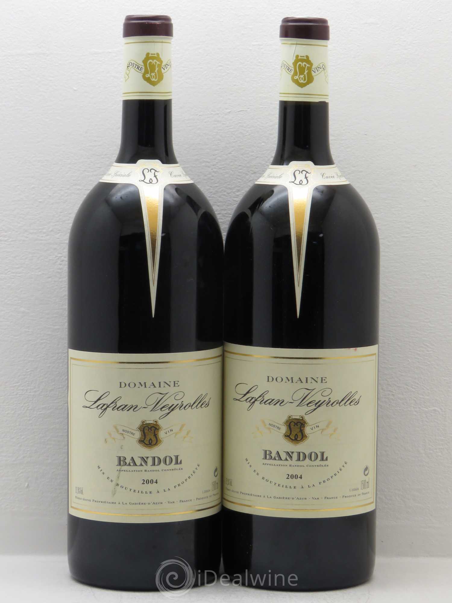 Bandol Lafran Veyrolles Cuvee Speciale 2004 - Posten von 2 Magnum - 0