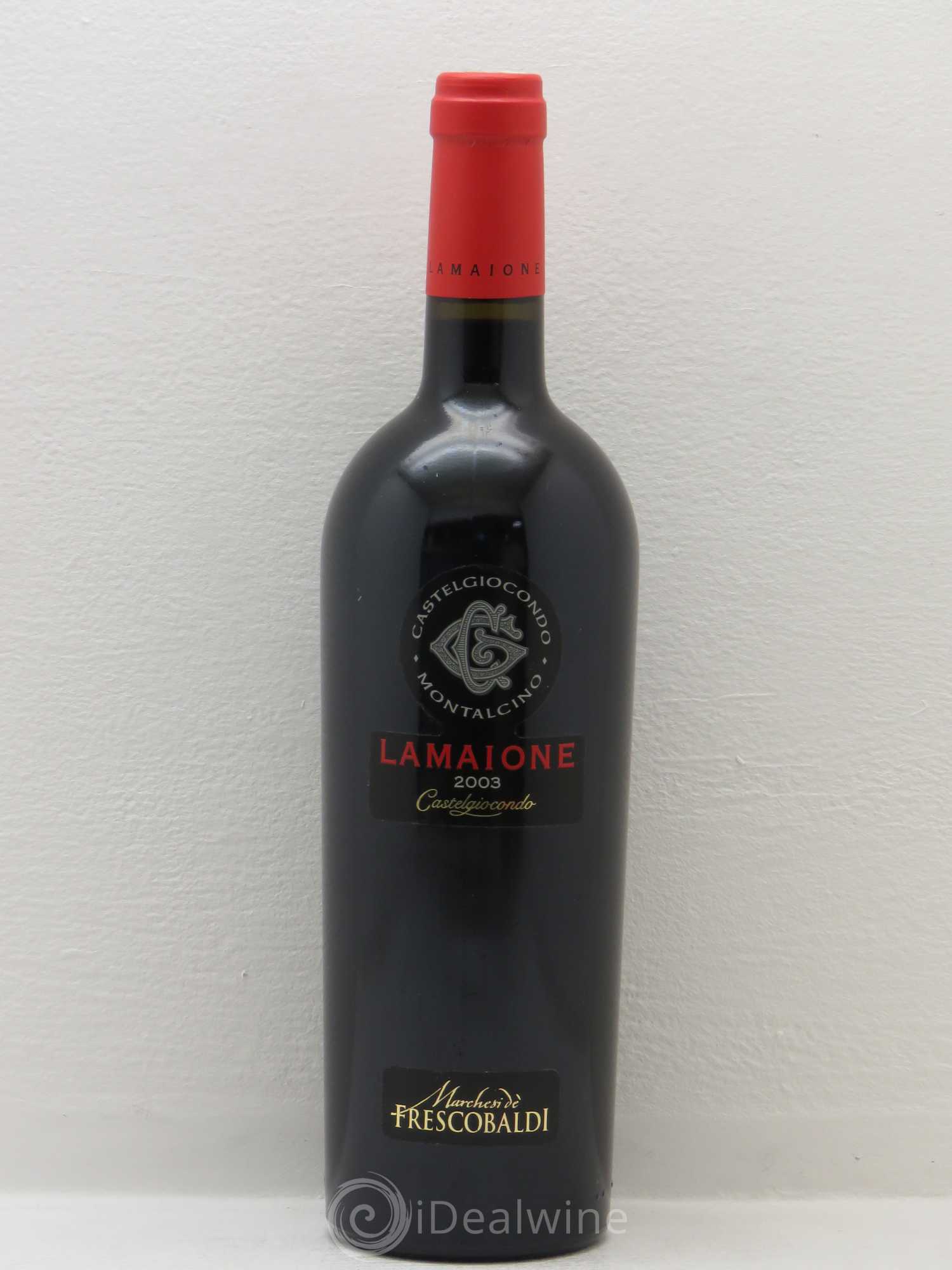 Italie Toscana Igt Frescobaldi Lamaione Merlot 2003 - Posten von 1 Flasche - 0