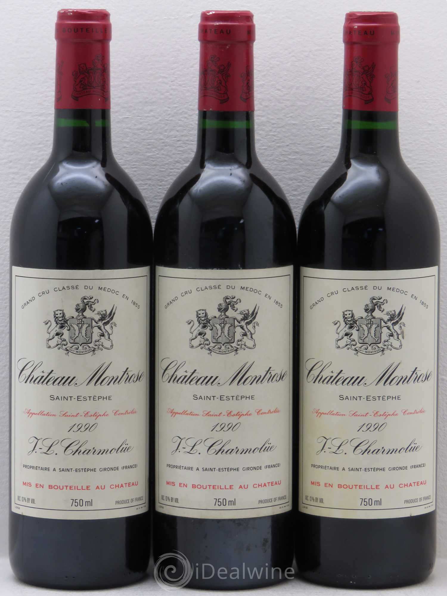 Château Montrose 2ème Grand Cru Classé 1990 - Lot de 6 bouteilles - 2
