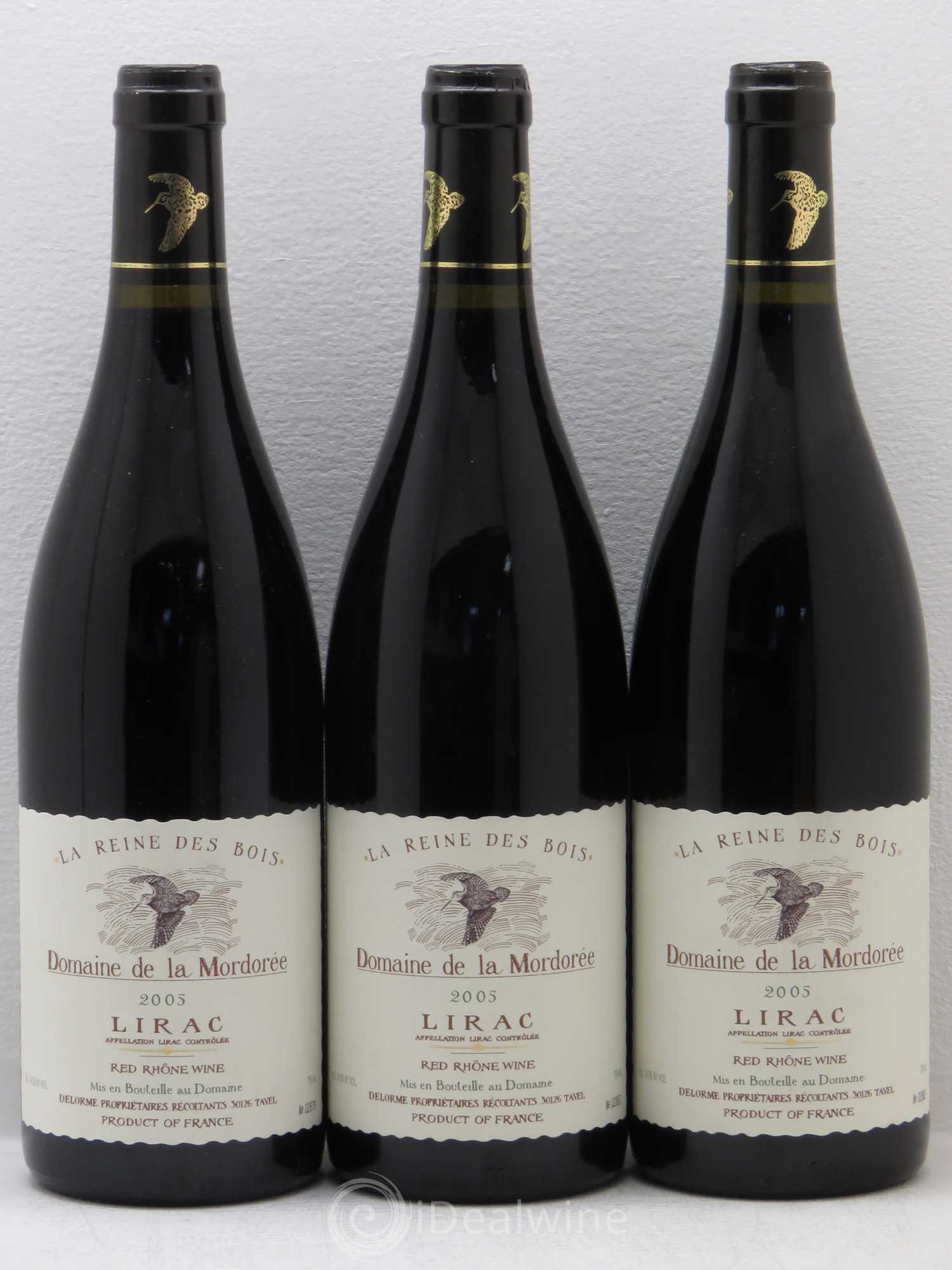 Lirac Cuvée Reine des Bois La Mordorée (Domaine de) 2005 - Lot de 6 bouteilles - 2