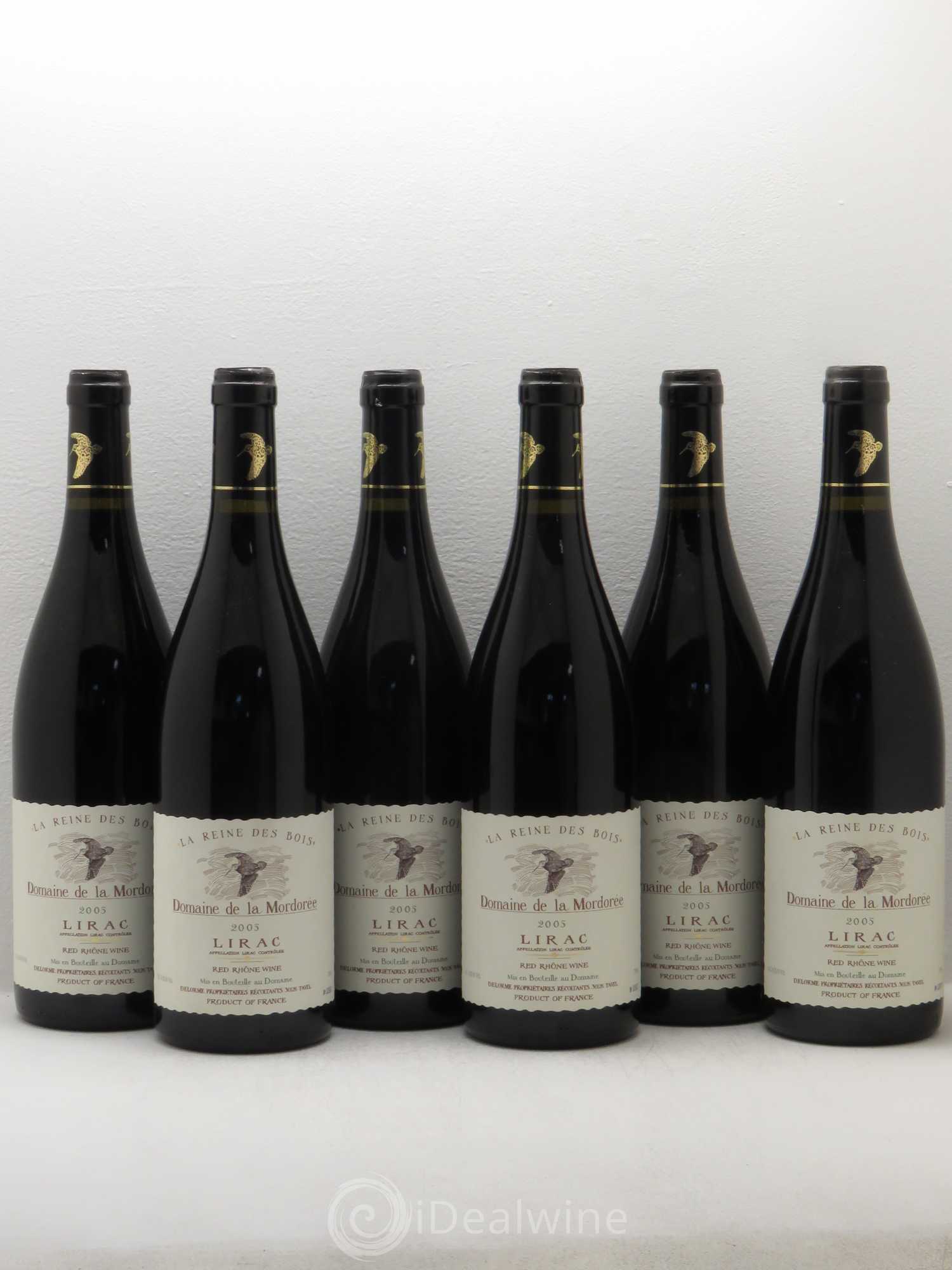 Lirac Cuvée Reine des Bois La Mordorée (Domaine de) 2005 - Lot de 6 bouteilles - 0