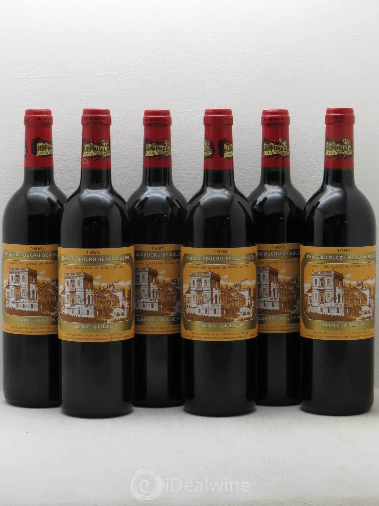 Château Ducru Beaucaillou 2ème Grand Cru Classé 1995 - Lot de 6 bouteilles - 0