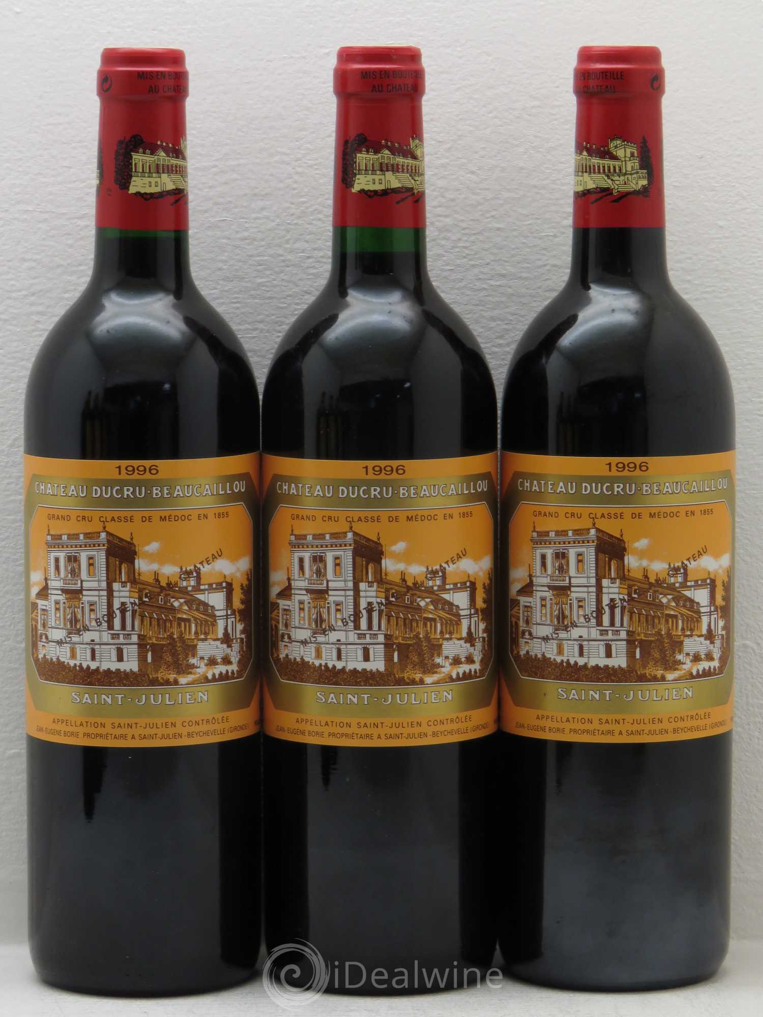 Château Ducru Beaucaillou 2ème Grand Cru Classé 1996 - Lot de 6 bouteilles - 1