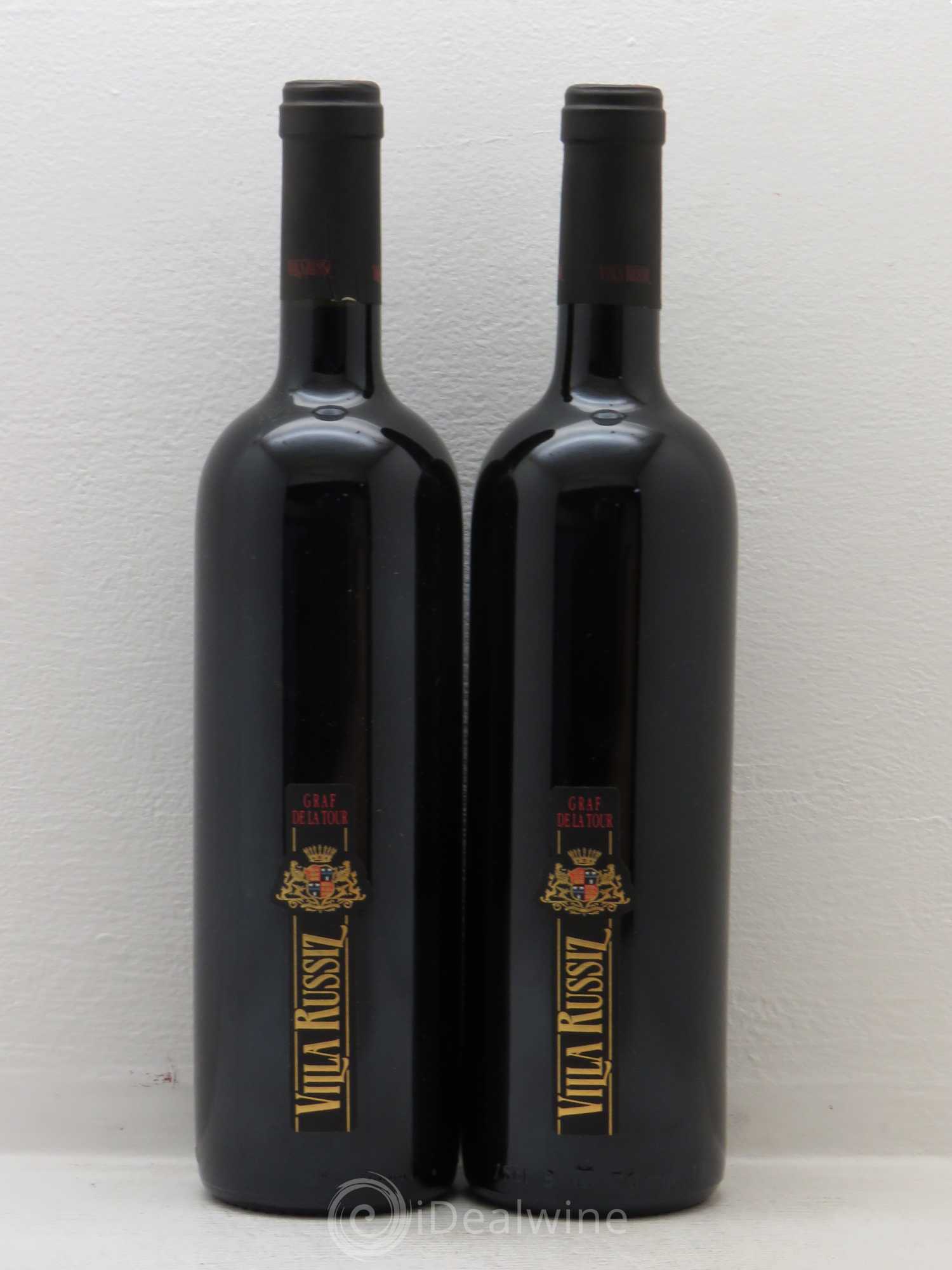 Italie DOC Collio Villa Russiz Merlot Graf de la tour 2003 - Posten von 2 Flaschen - 0