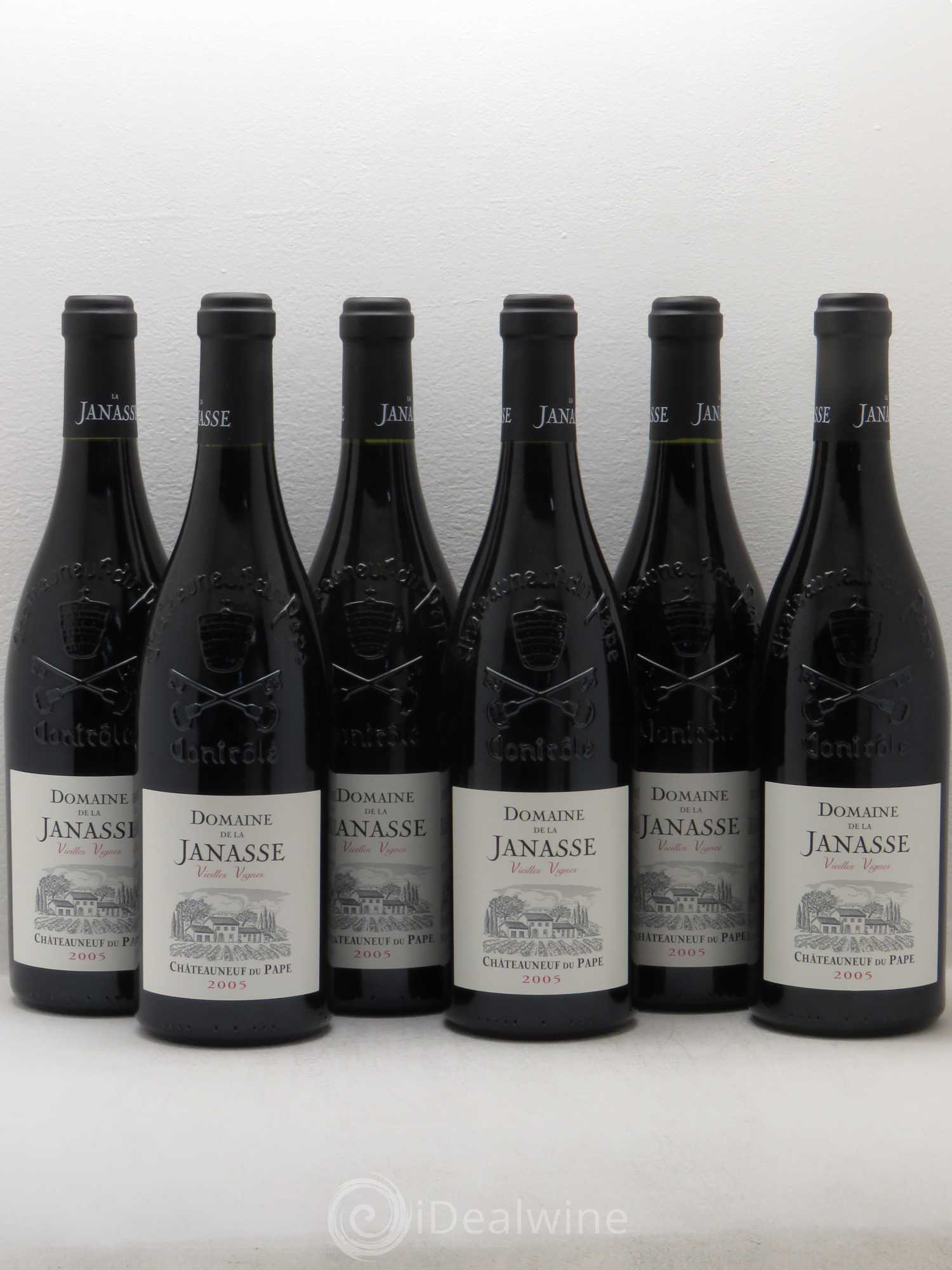 Châteauneuf-du-Pape Cuvée Vieilles Vignes La Janasse (Domaine de) 2005 - Lot de 6 bouteilles - 0