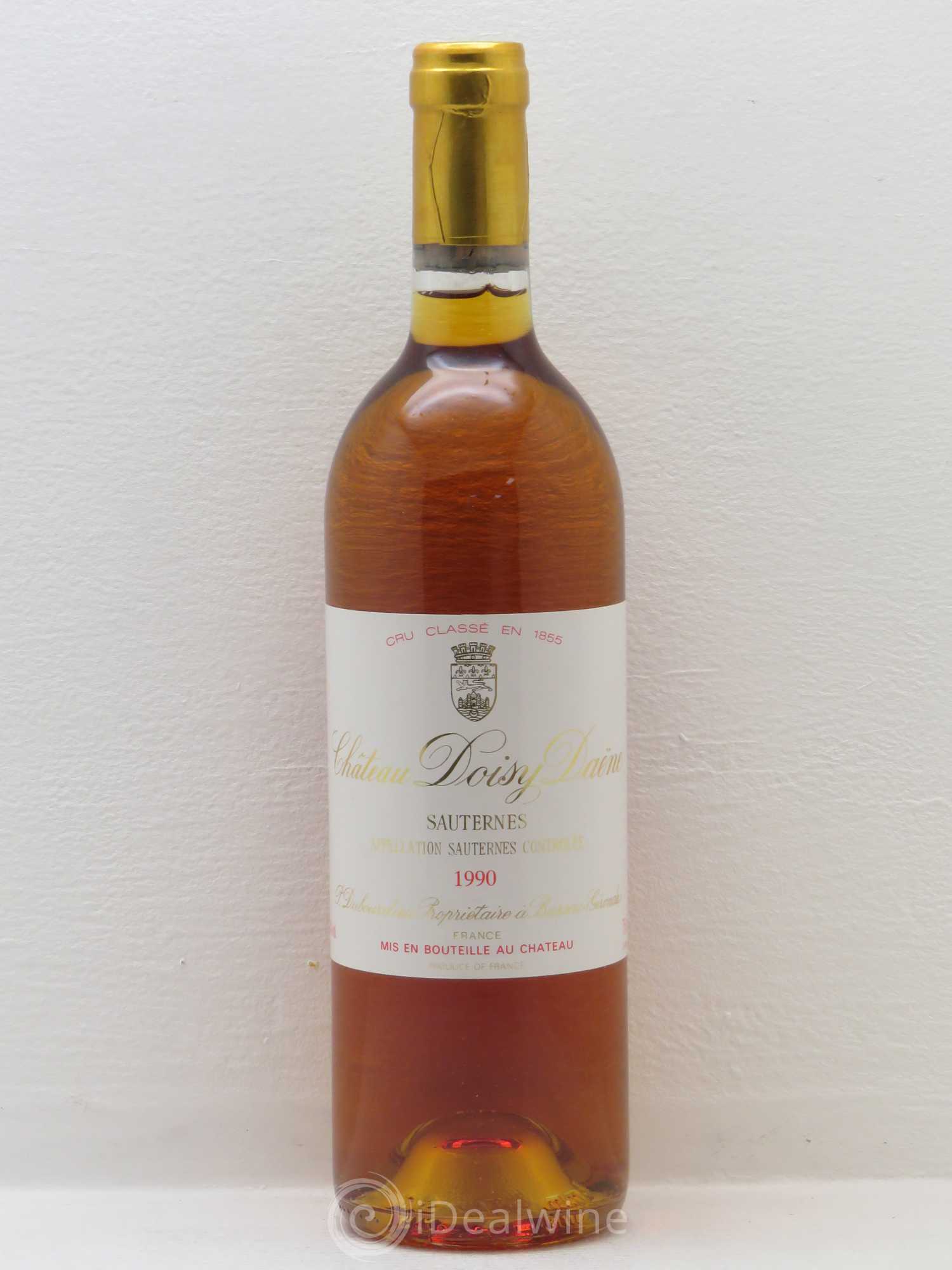 Château Doisy Daëne 2ème Grand Cru Classé 1990 - Lotto di 1 bottiglia - 0
