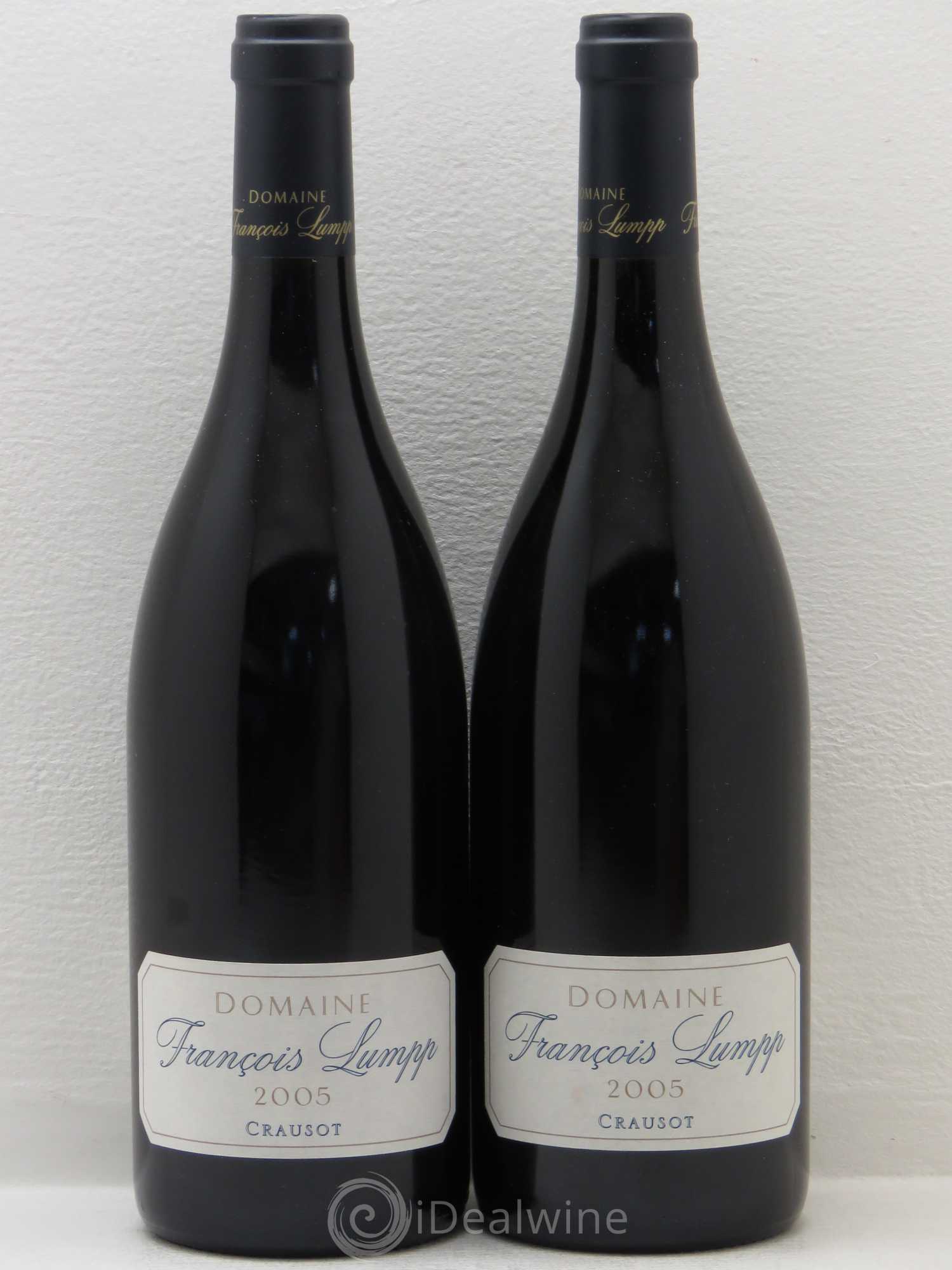 Givry 1er Cru Crausot François Lumpp (Domaine) 2005 - Lot de 2 bouteilles - 0