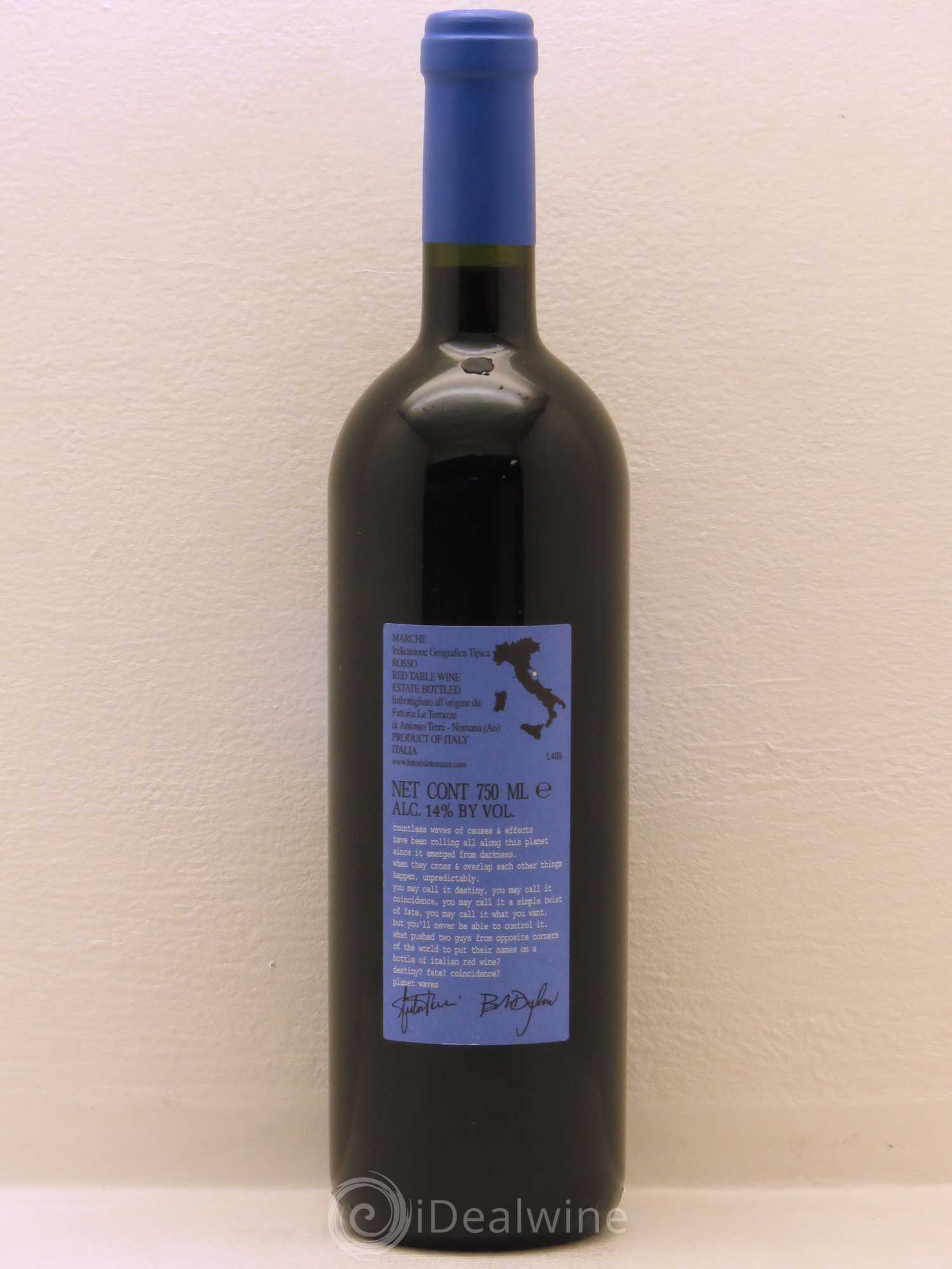 Italie Marche Igt Le Terrazze Planet Waves 2003 - Posten von 1 Flasche - 1
