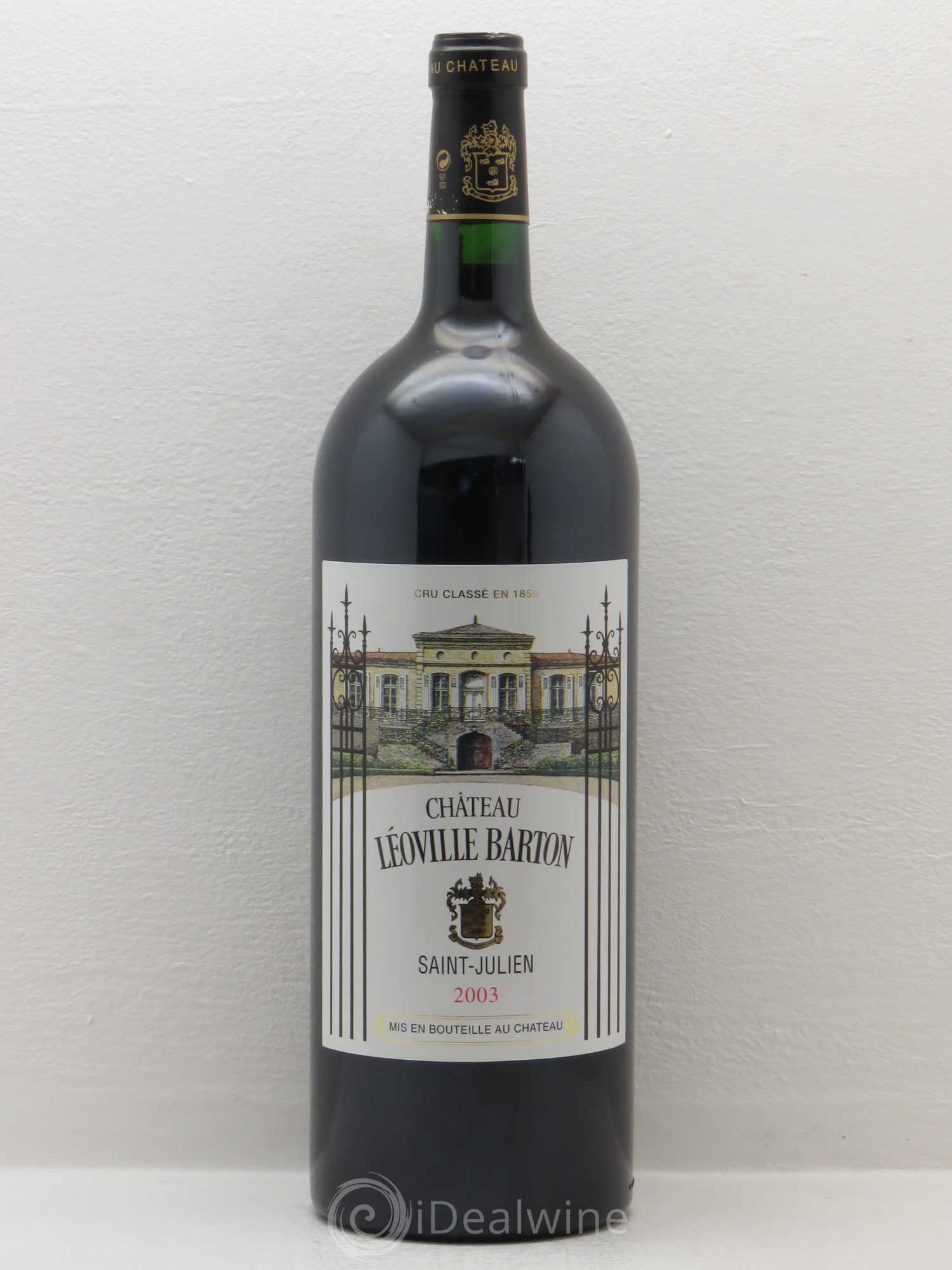 Château Léoville Barton 2ème Grand Cru Classé 2003 - Lot de 1 magnum - 0