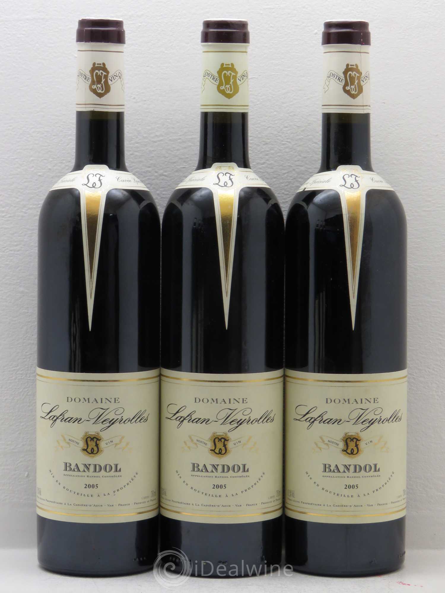Bandol Lafran Veyrolles Cuvée Spéciale 2005 - Posten von 6 Flaschen - 1