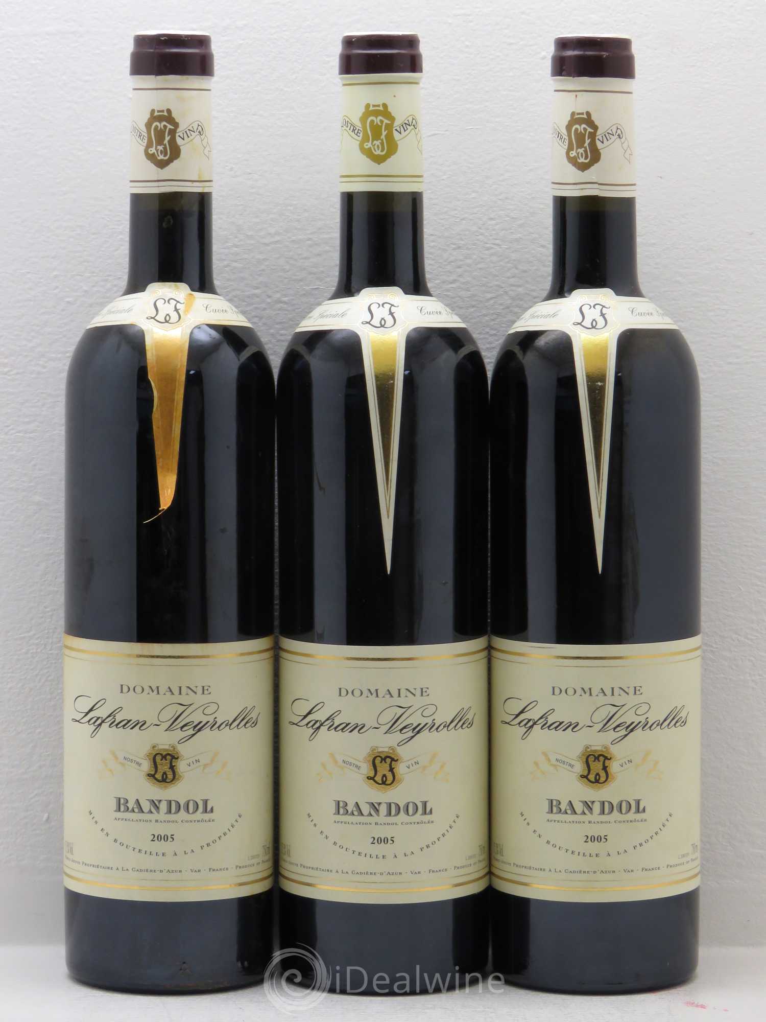 Bandol Lafran Veyrolles Cuvée Spéciale 2005 - Posten von 6 Flaschen - 2