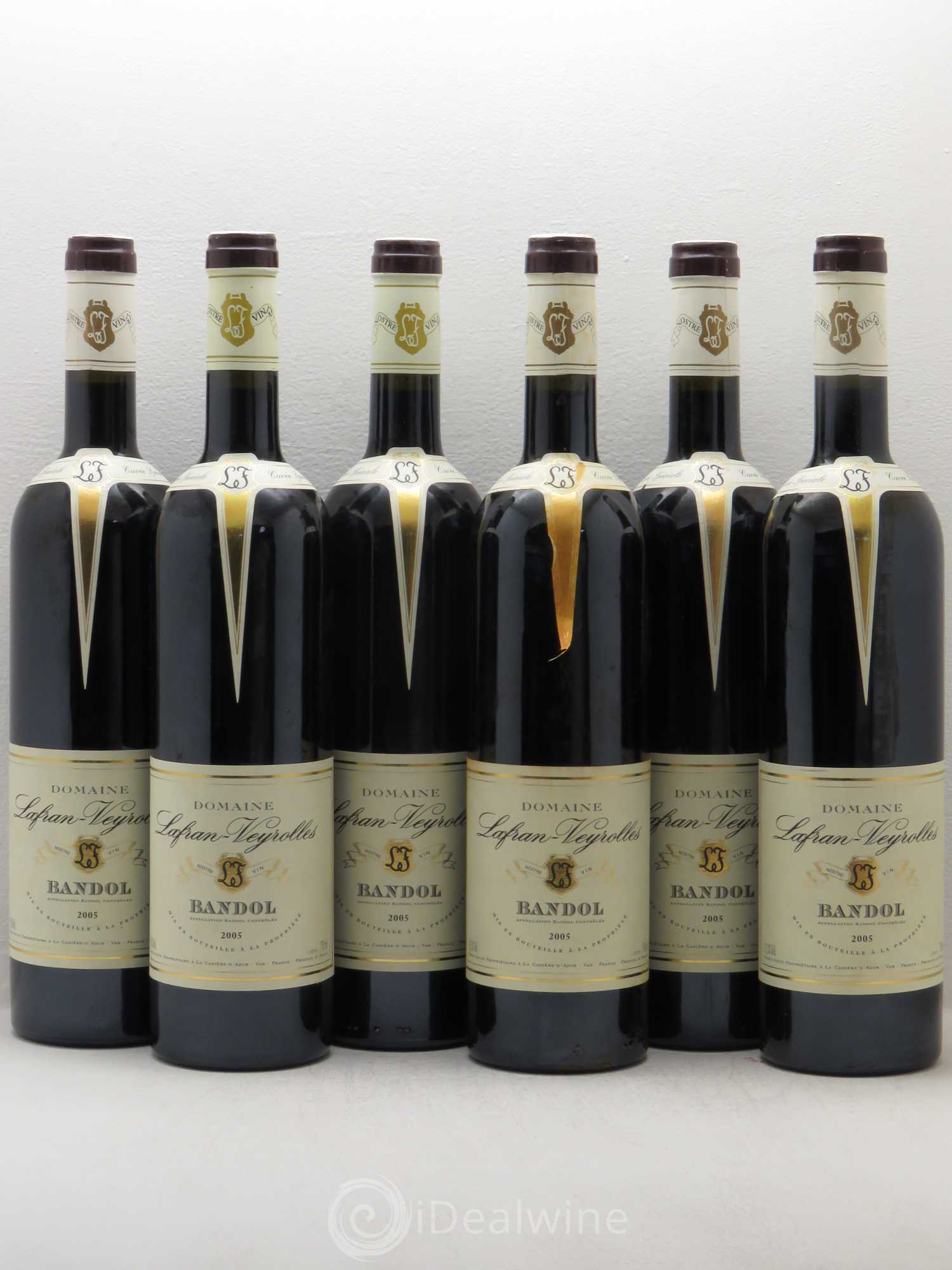 Bandol Lafran Veyrolles Cuvée Spéciale 2005 - Posten von 6 Flaschen - 0