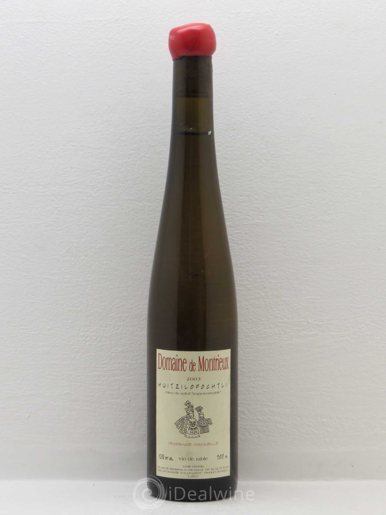 Vin de table 2003 - Posten von 1 Flasche - 0