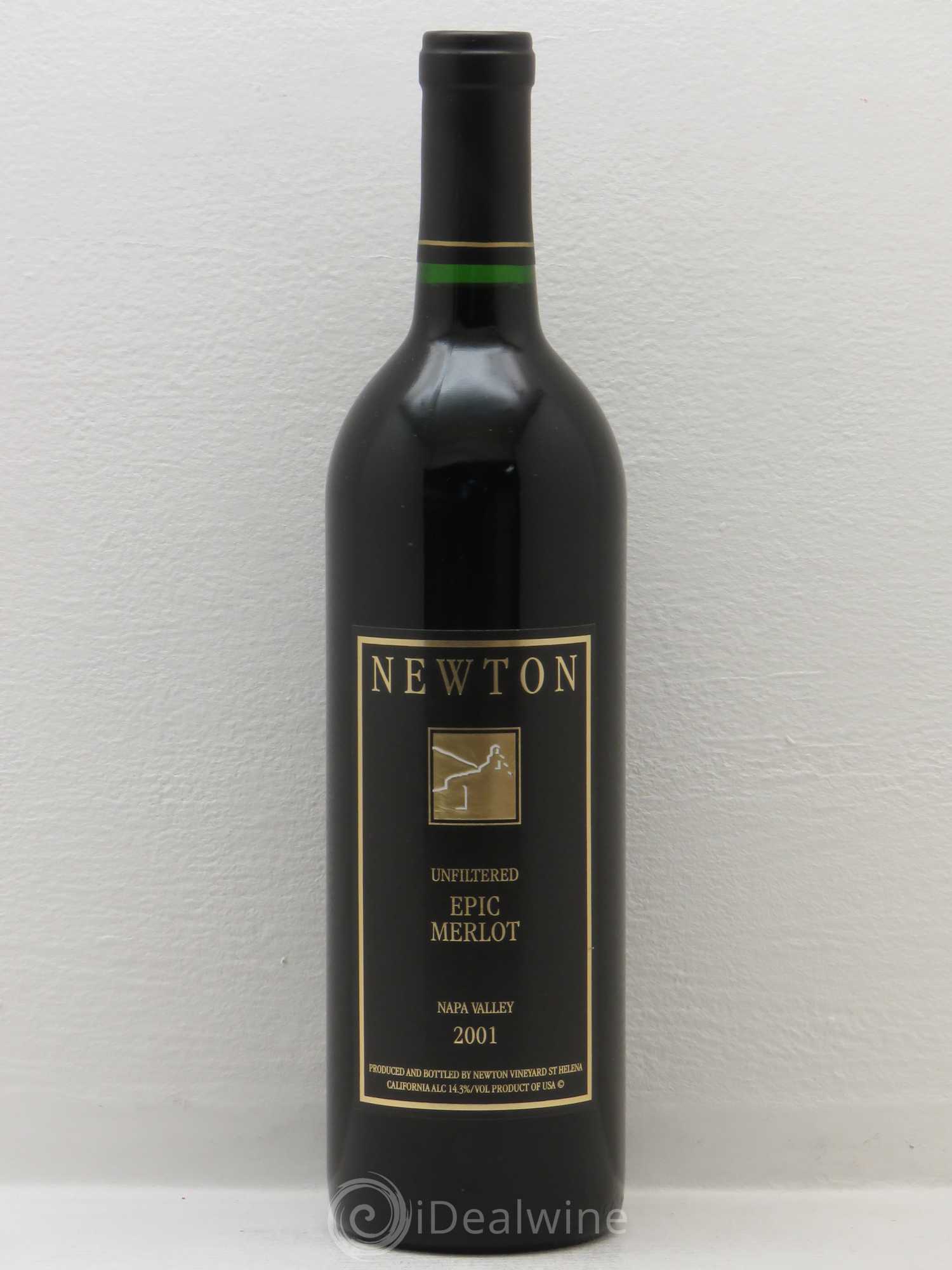 USA California Napa Valley Newton Epic Merlot 2001 - Posten von 1 Flasche - 0