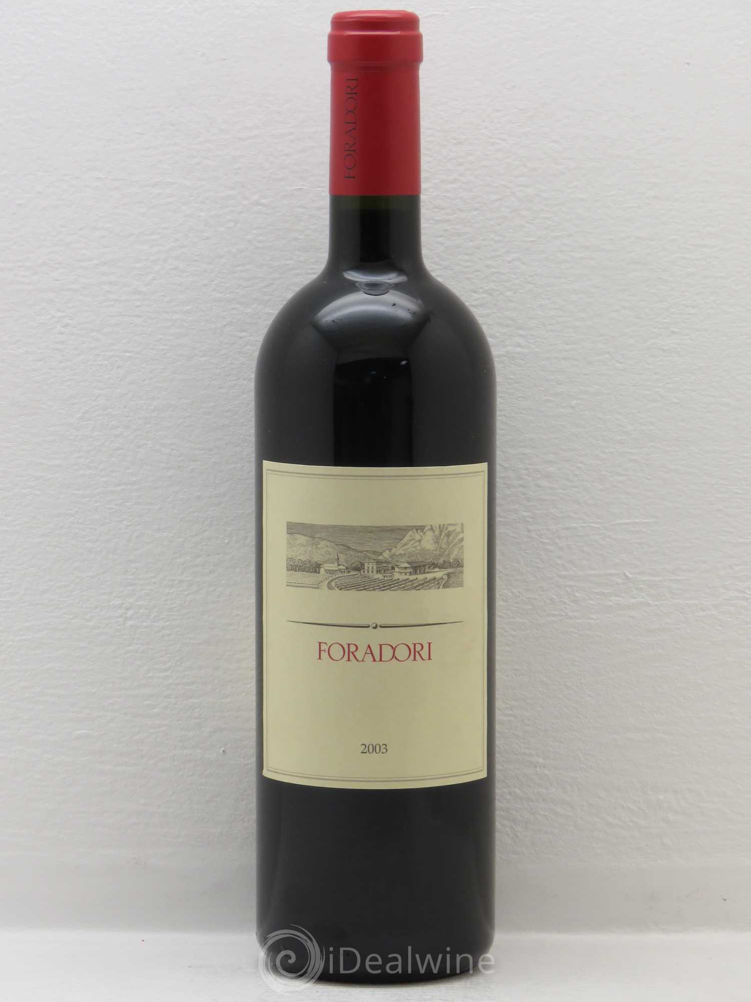 Italie Teroldego Rotaliano DOC Foradori 2003 - Lot de 1 bouteille - 0