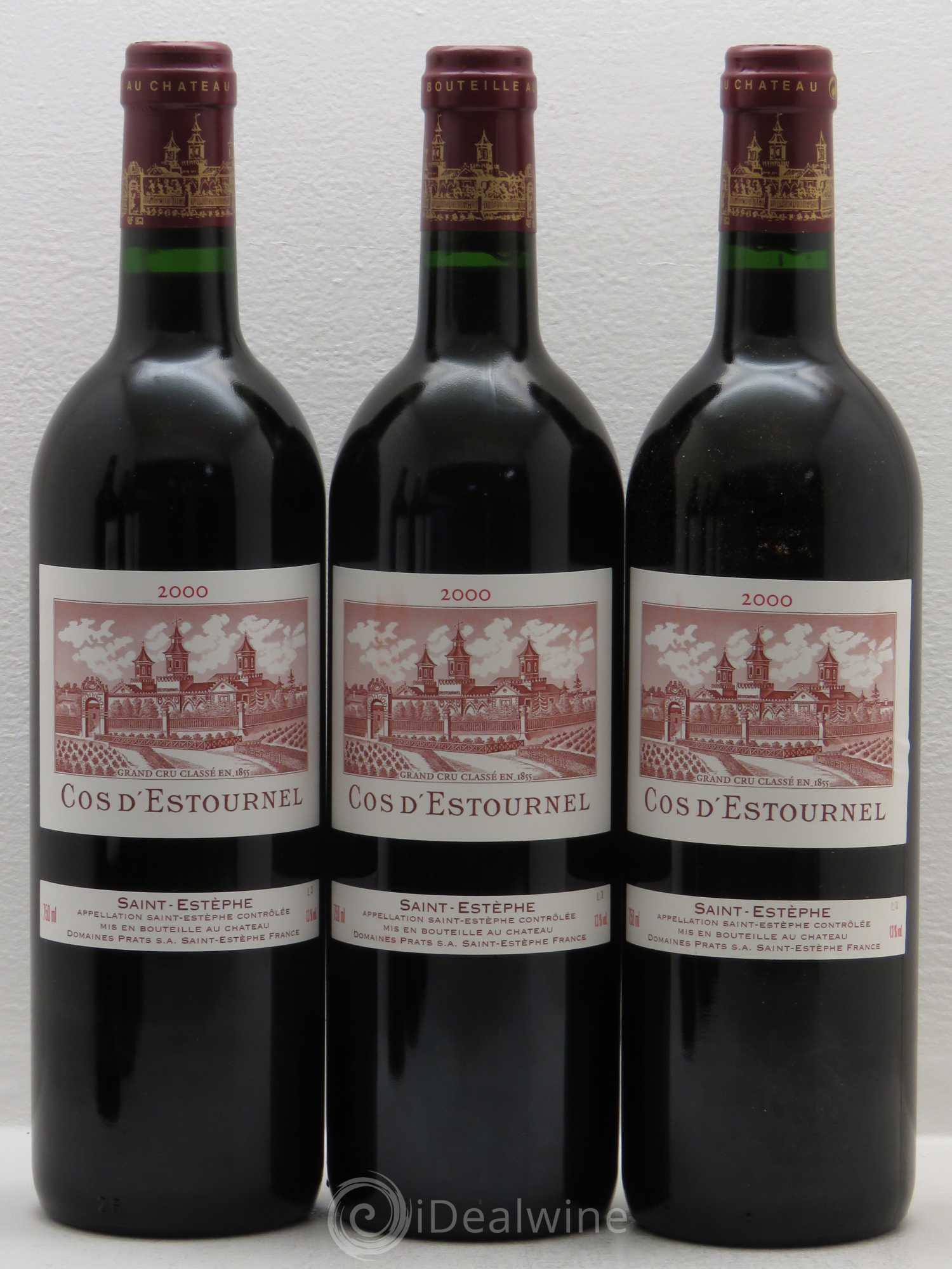 Cos d'Estournel 2ème Grand Cru Classé 2000 - Lot de 6 bouteilles - 1