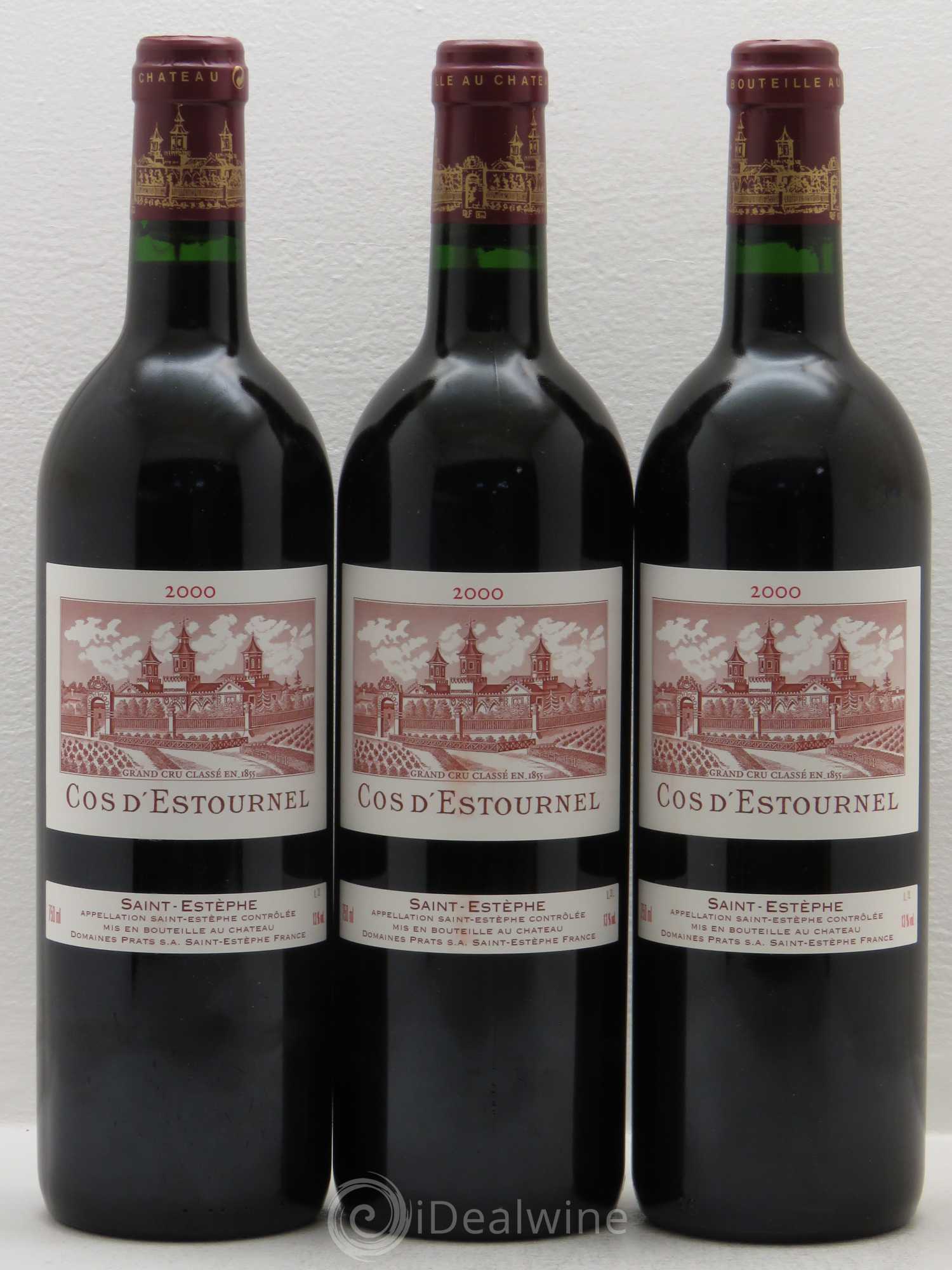 Cos d'Estournel 2ème Grand Cru Classé 2000 - Lot de 6 bouteilles - 2