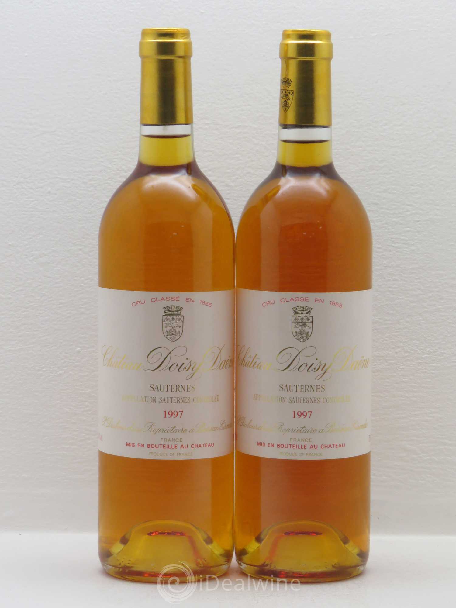 Château Doisy Daëne 2ème Grand Cru Classé 1997 - Lotto di 2 bottiglie - 0