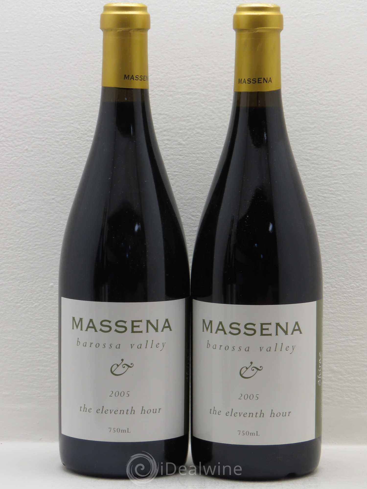 Australie Massena Eleventh Hour Shiraz 2005 - Posten von 2 Flaschen - 0