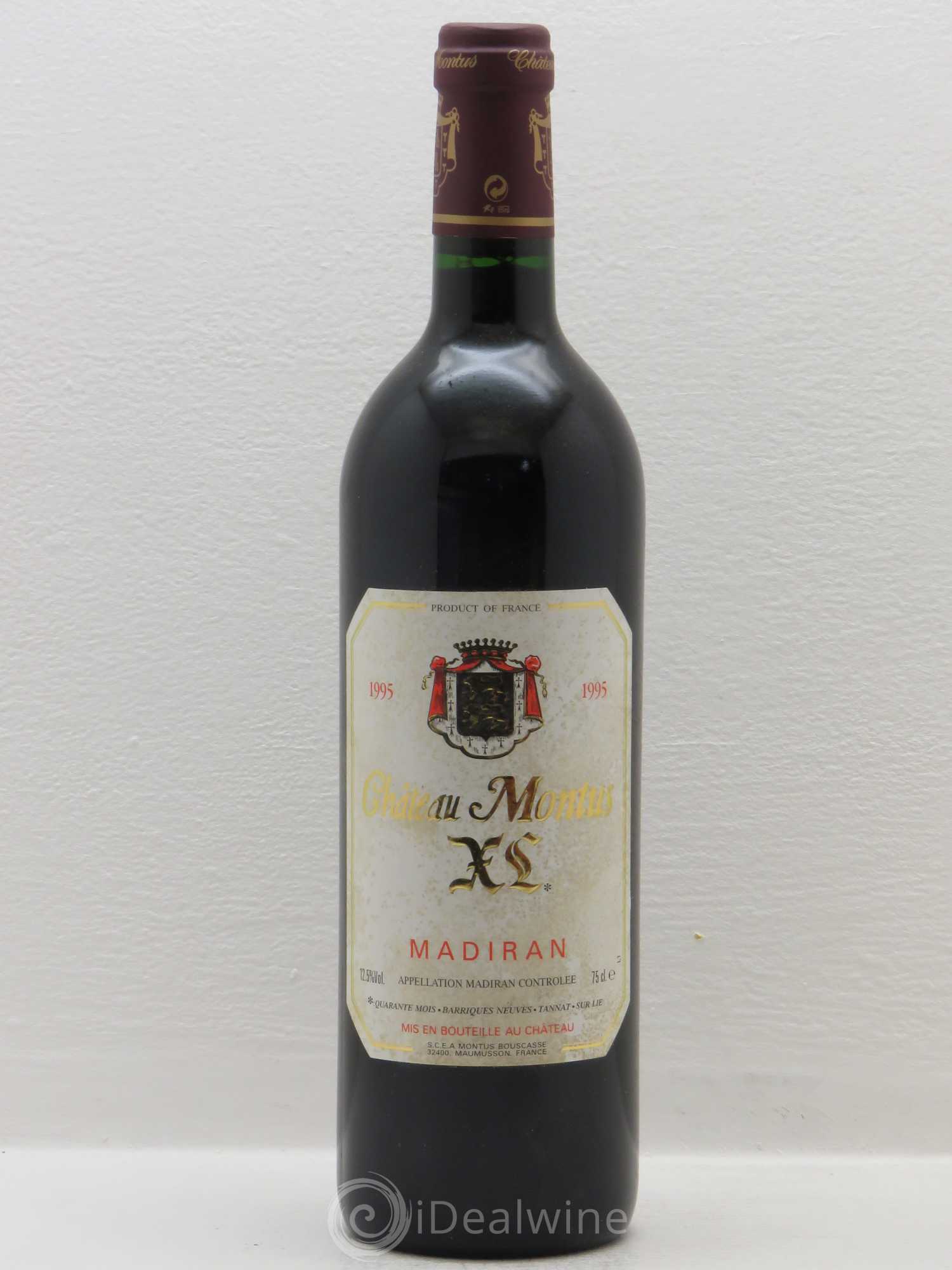 Madiran Château Montus Alain Brumont Cuvée XI 1995 - Lot de 1 bouteille - 0