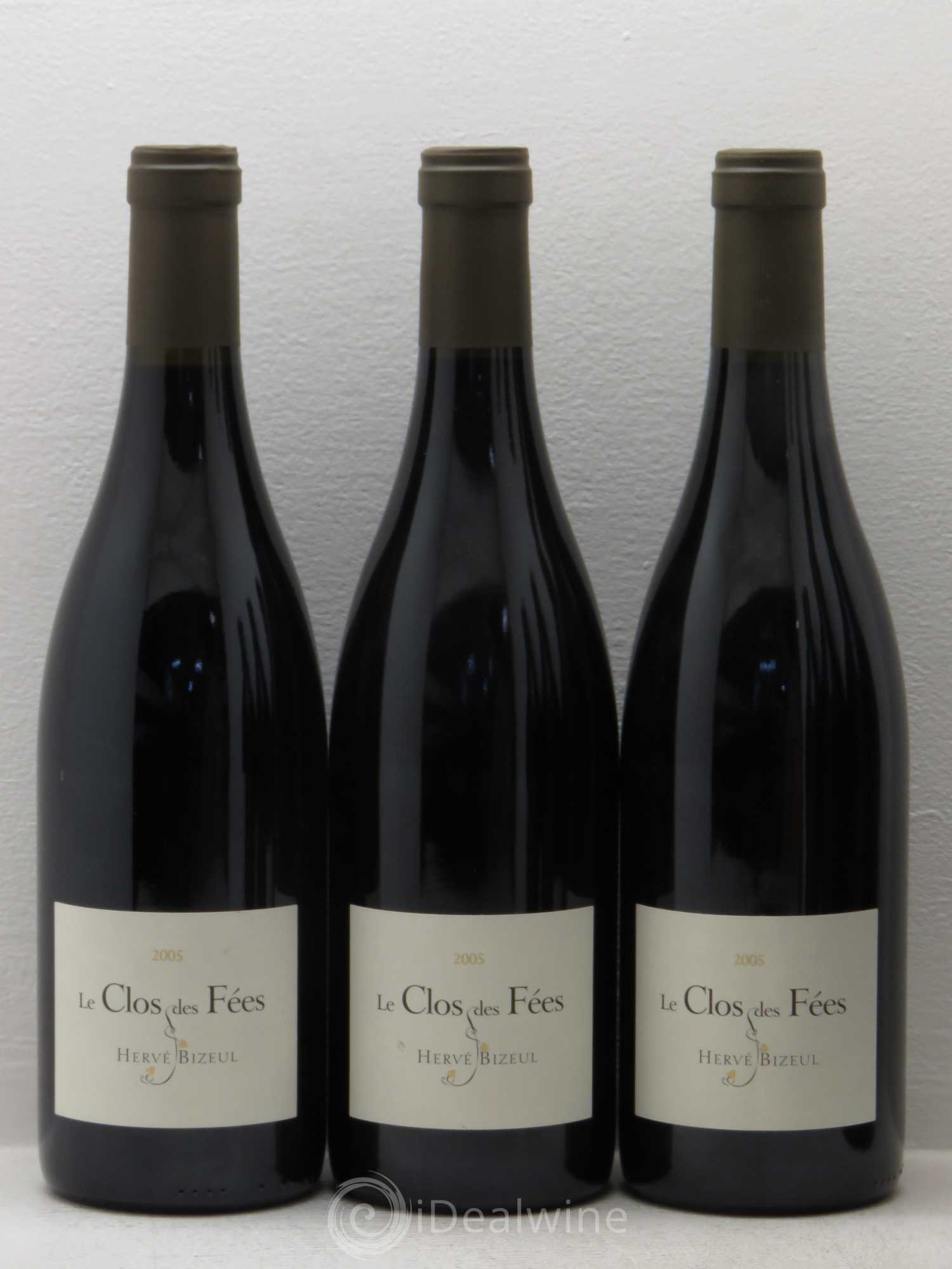 Côtes du Roussillon Villages Clos des Fées Hervé Bizeul 2005 - Lot de 6 bouteilles - 1