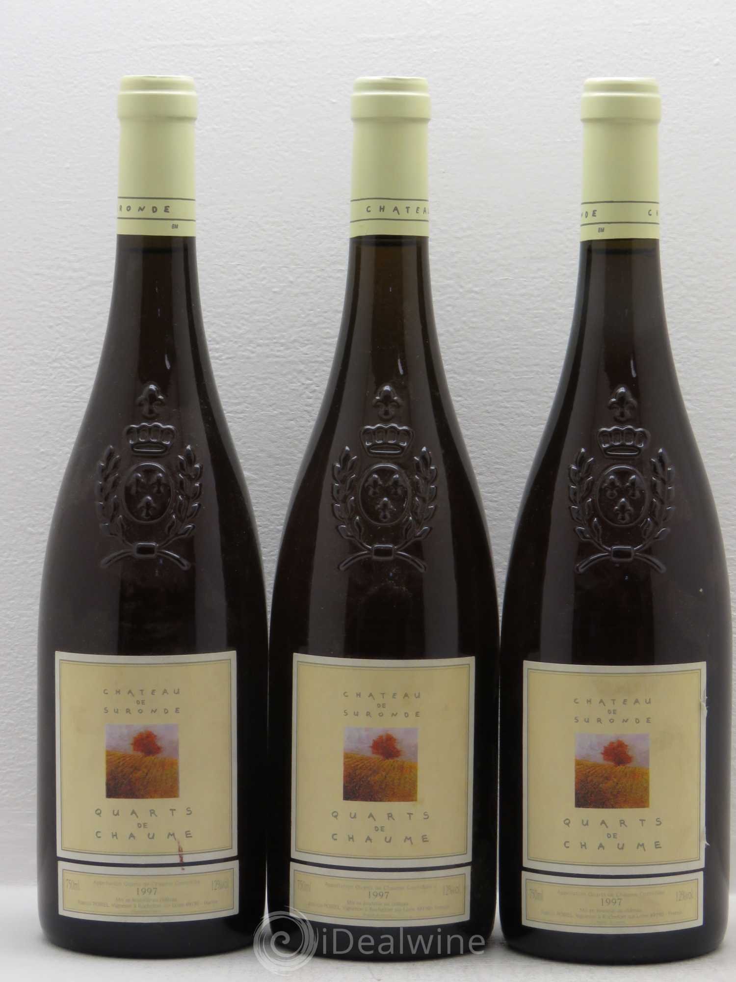 Quarts de Chaume 1997 - Lotto di 3 bottiglie - 0