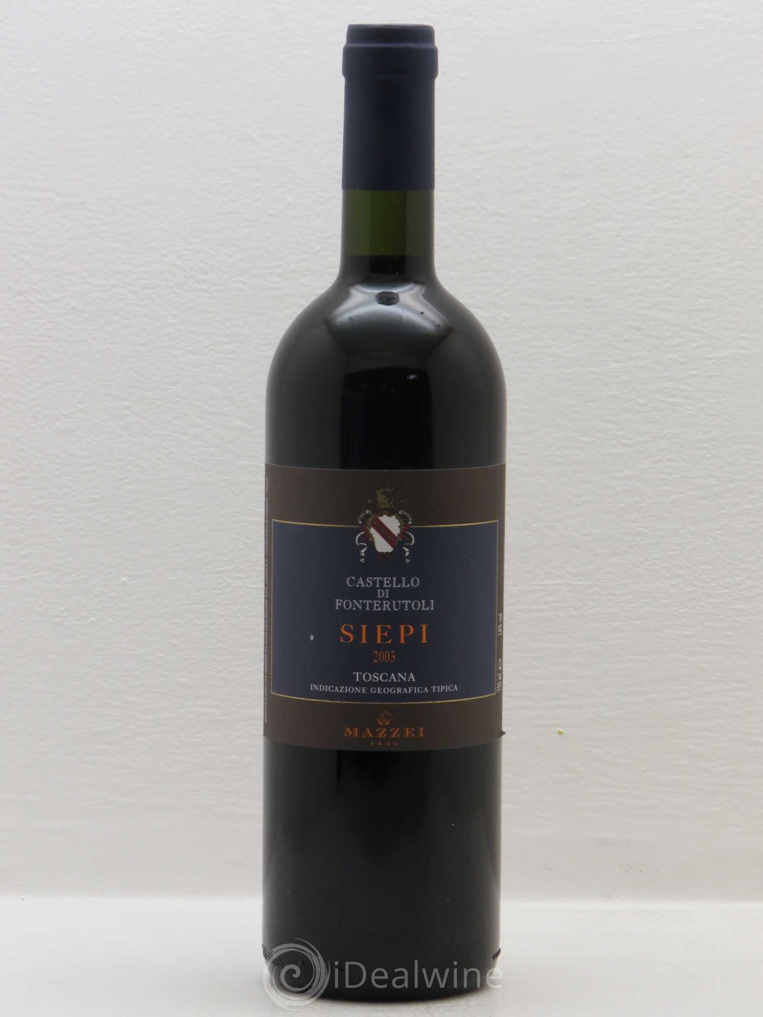 Italie Castello Di Fonterutoli Siepi Toscana Igt 2003 - Posten von 1 Flasche - 0