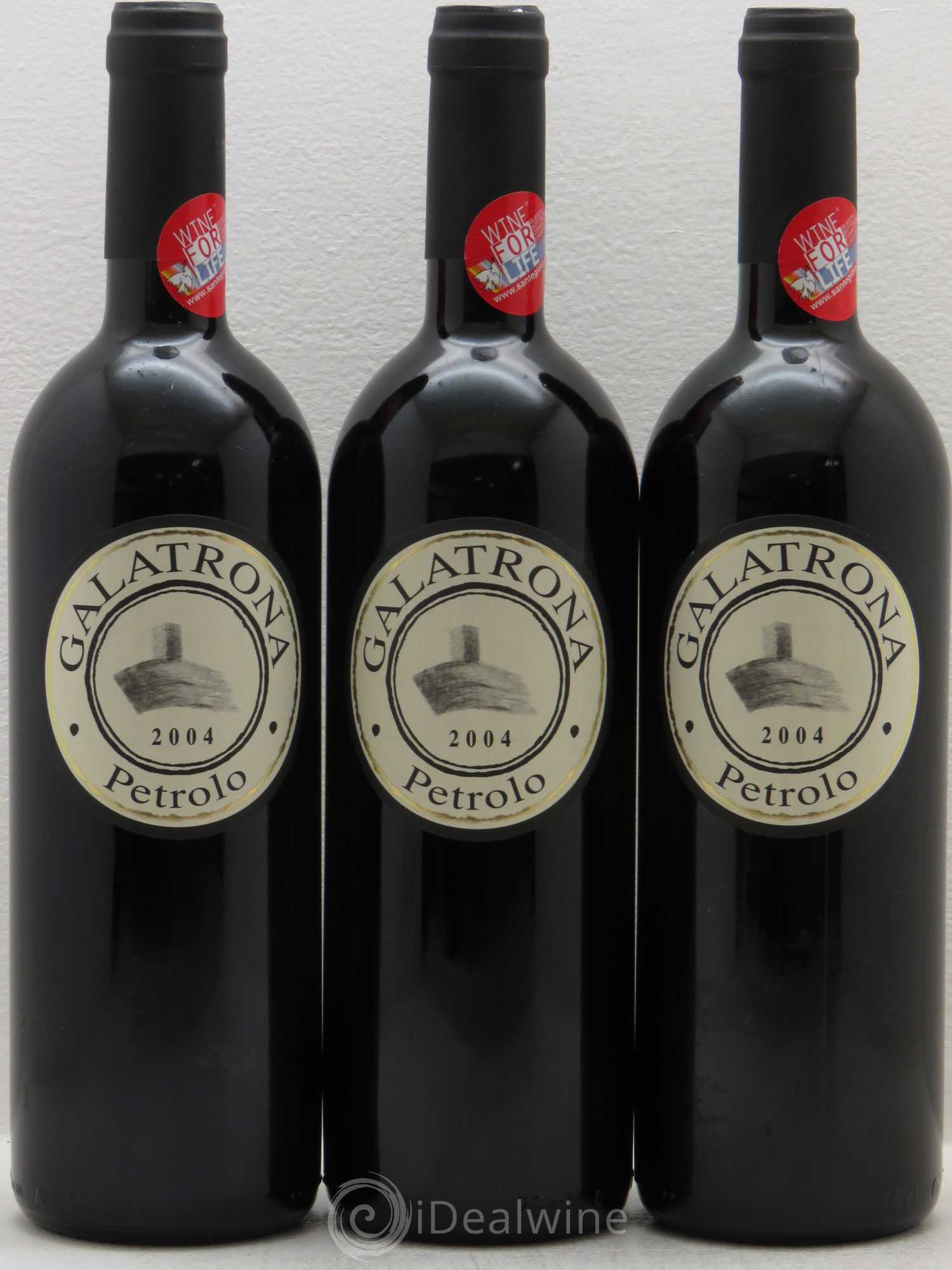 Italie Toscana - Vigna Tenuta Di Petrolo Galatrona 2004 - Posten von 3 Flaschen - 0