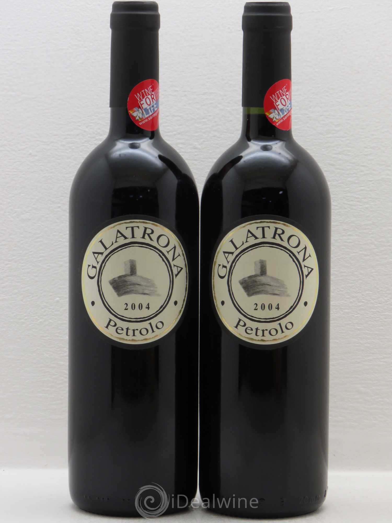 Italie Toscana - Vigna Tenuta Di Petrolo Galatrona 2004 - Posten von 2 Flaschen - 0