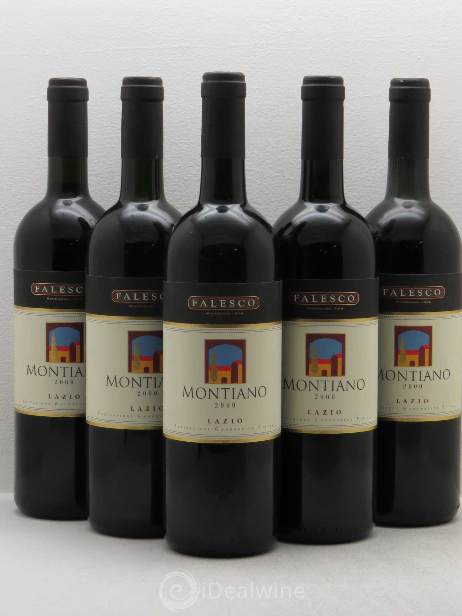 Italie Lazio Igt Montiano Falesco 2000 - Posten von 5 Flaschen - 0