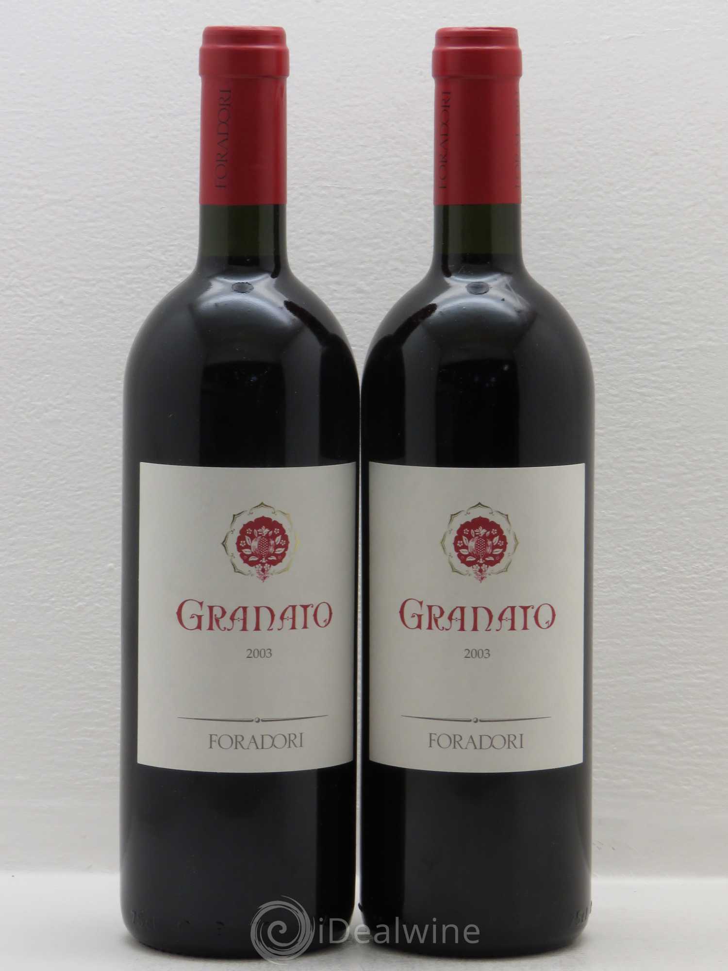 Vigneti delle Dolomiti IGT Granato Elisabetta Foradori 2003 - Lot de 2 bouteilles - 0