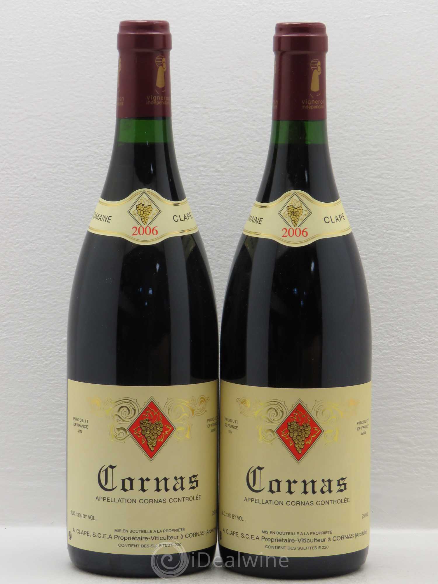 Cornas Auguste Clape 2006 - Lot de 2 bouteilles - 0