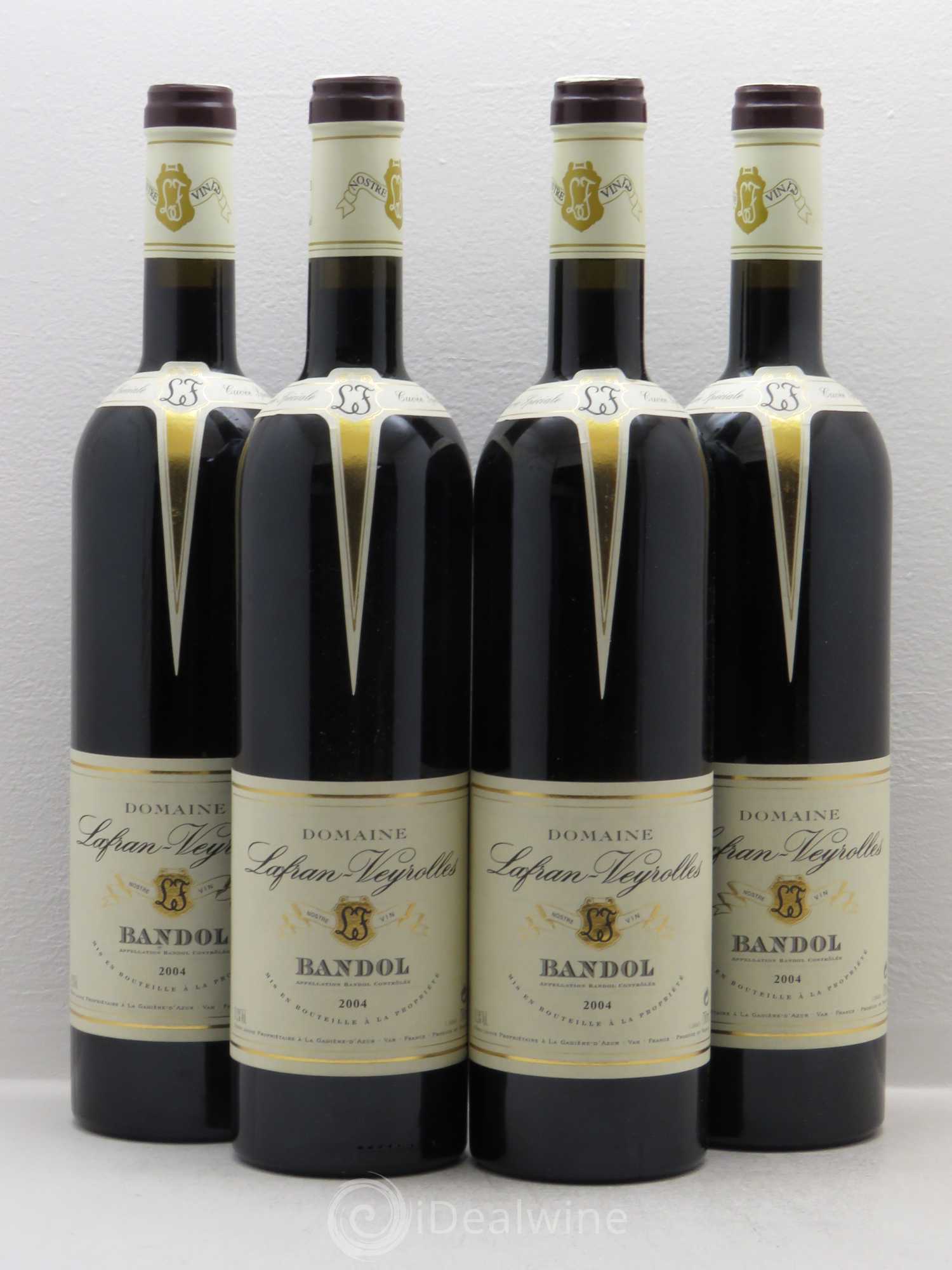 Bandol Lafran Veyrolles Cuvee Speciale 2004 - Posten von 4 Flaschen - 0