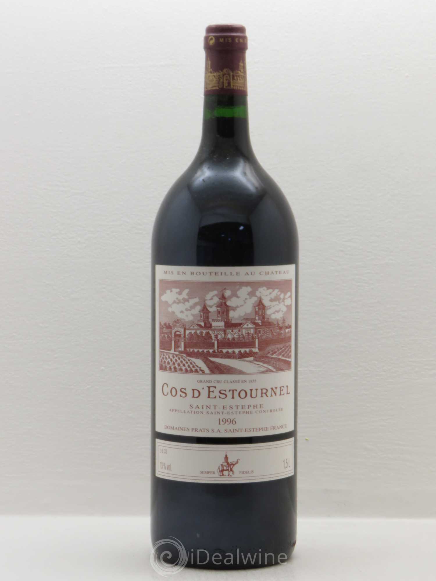 Cos d'Estournel 2ème Grand Cru Classé 1996 - Lot de 1 magnum - 0