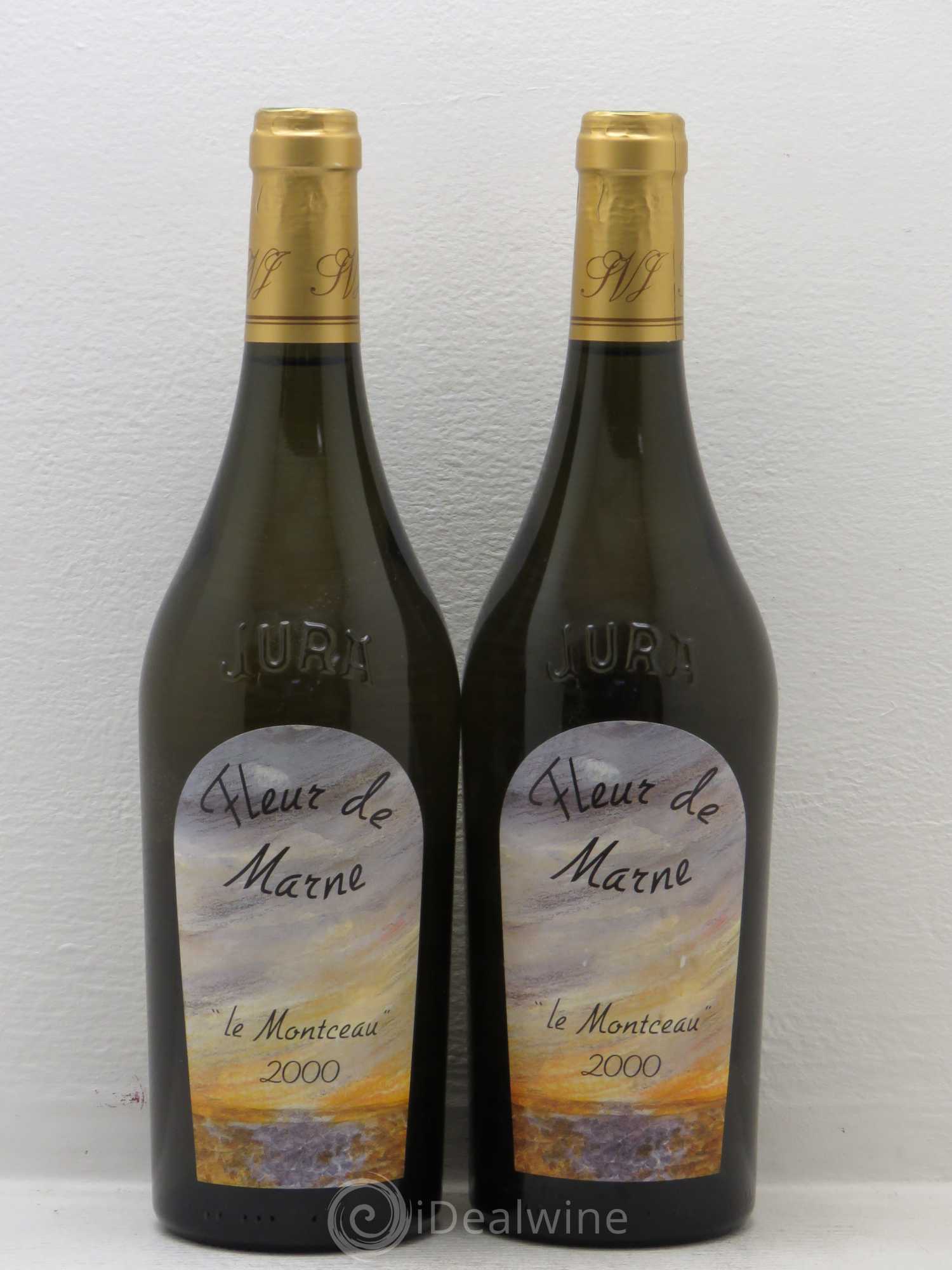 Côtes du Jura Labet - Fleur De Marne Le Montceau 2000 - Posten von 2 Flaschen - 0