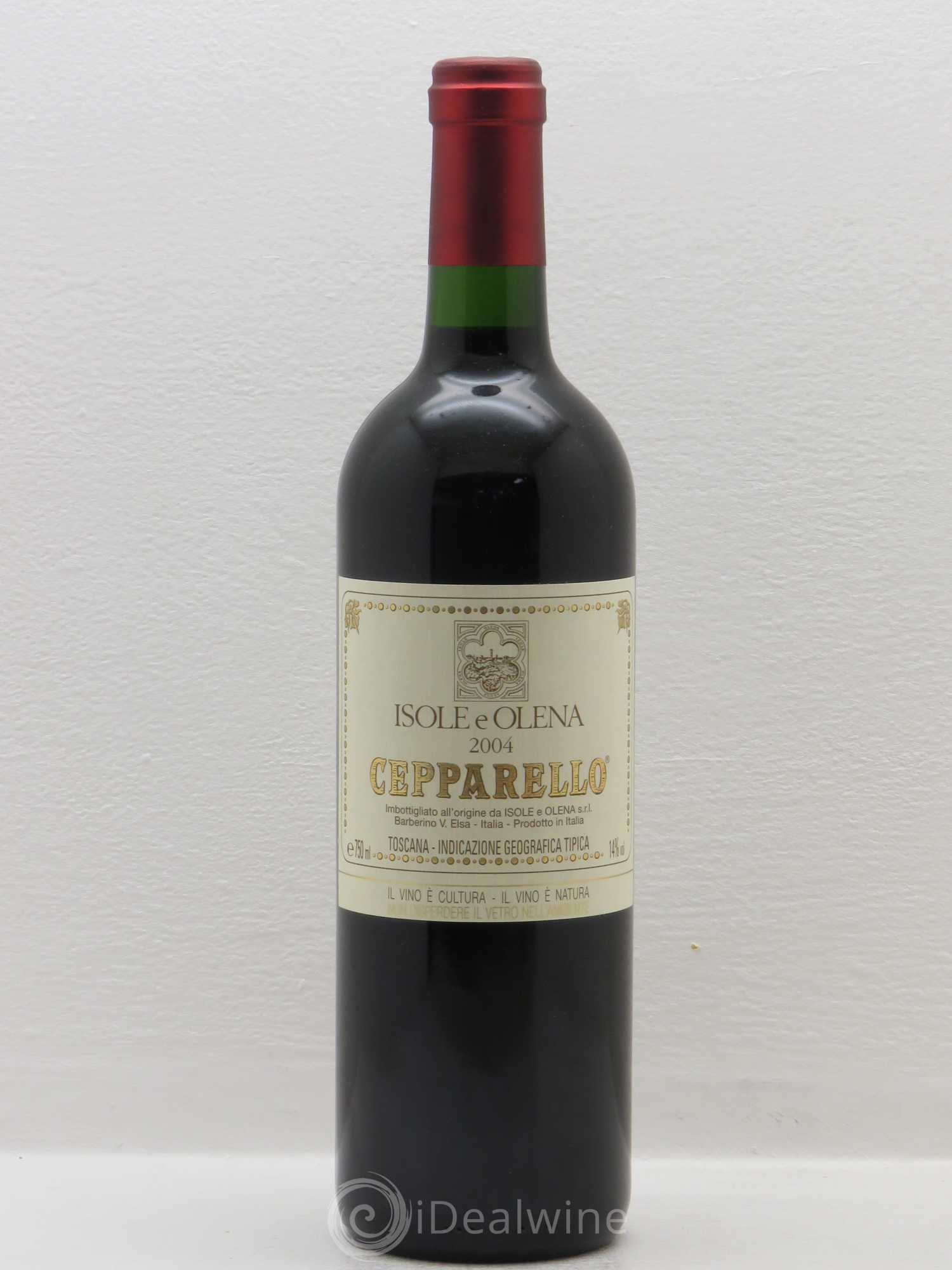 Italie Cepparello Toscana Igt 2004 - Posten von 1 Flasche - 0