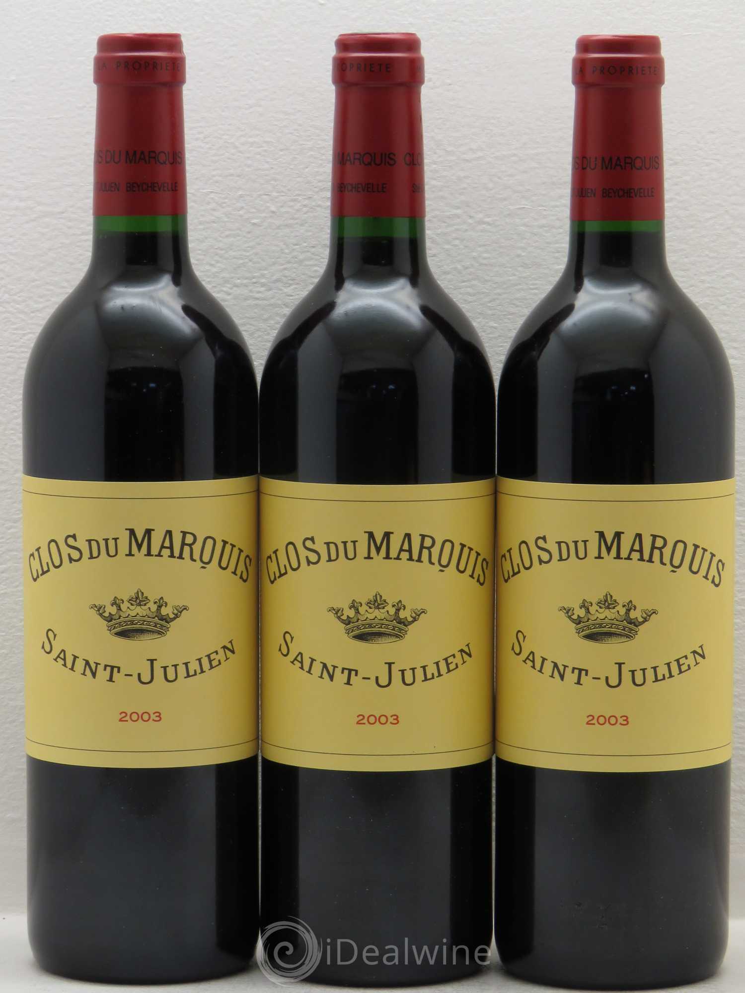 Clos du Marquis 2003 - Lot de 6 bouteilles - 2